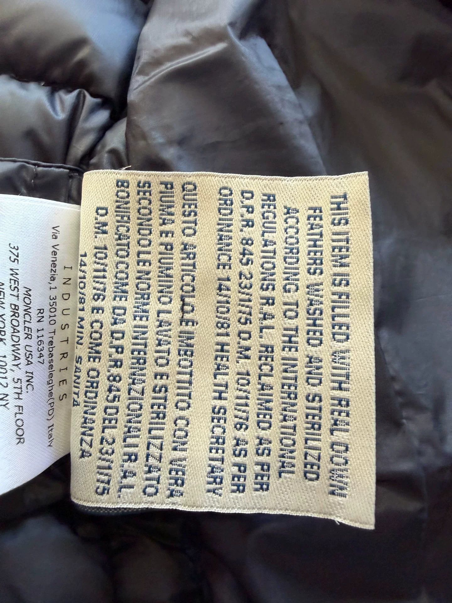 Moncler Moncler Bogue Quilted Down Coat Size 0 Size XS / US 0-2 / IT 36-38 - 7 Thumbnail