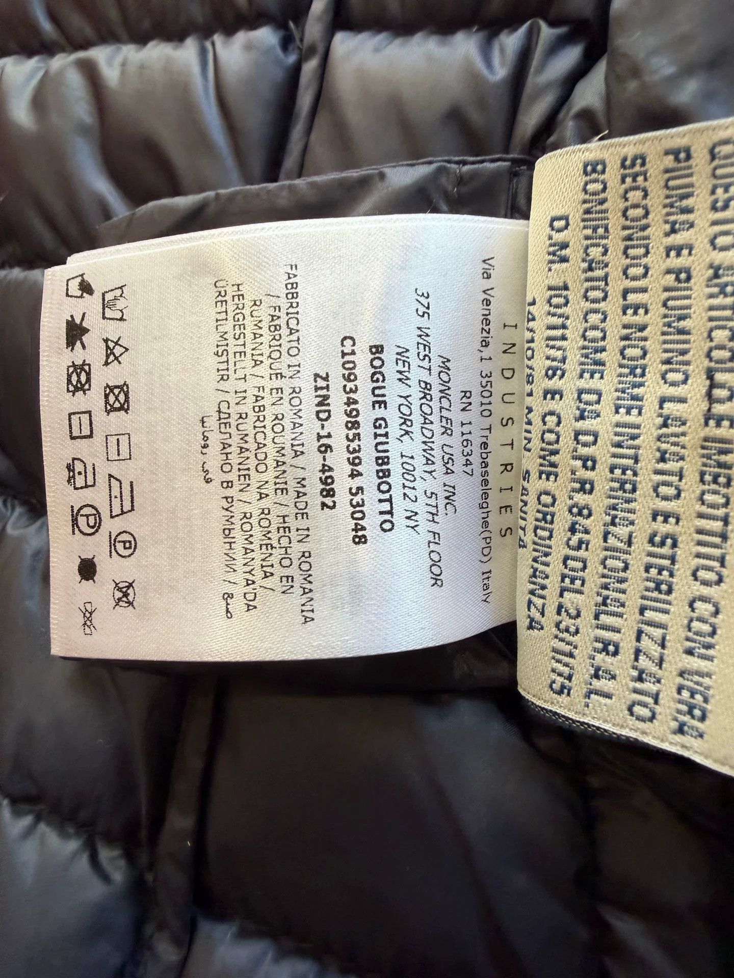 Moncler Moncler Bogue Quilted Down Coat Size 0 Size XS / US 0-2 / IT 36-38 - 8 Thumbnail