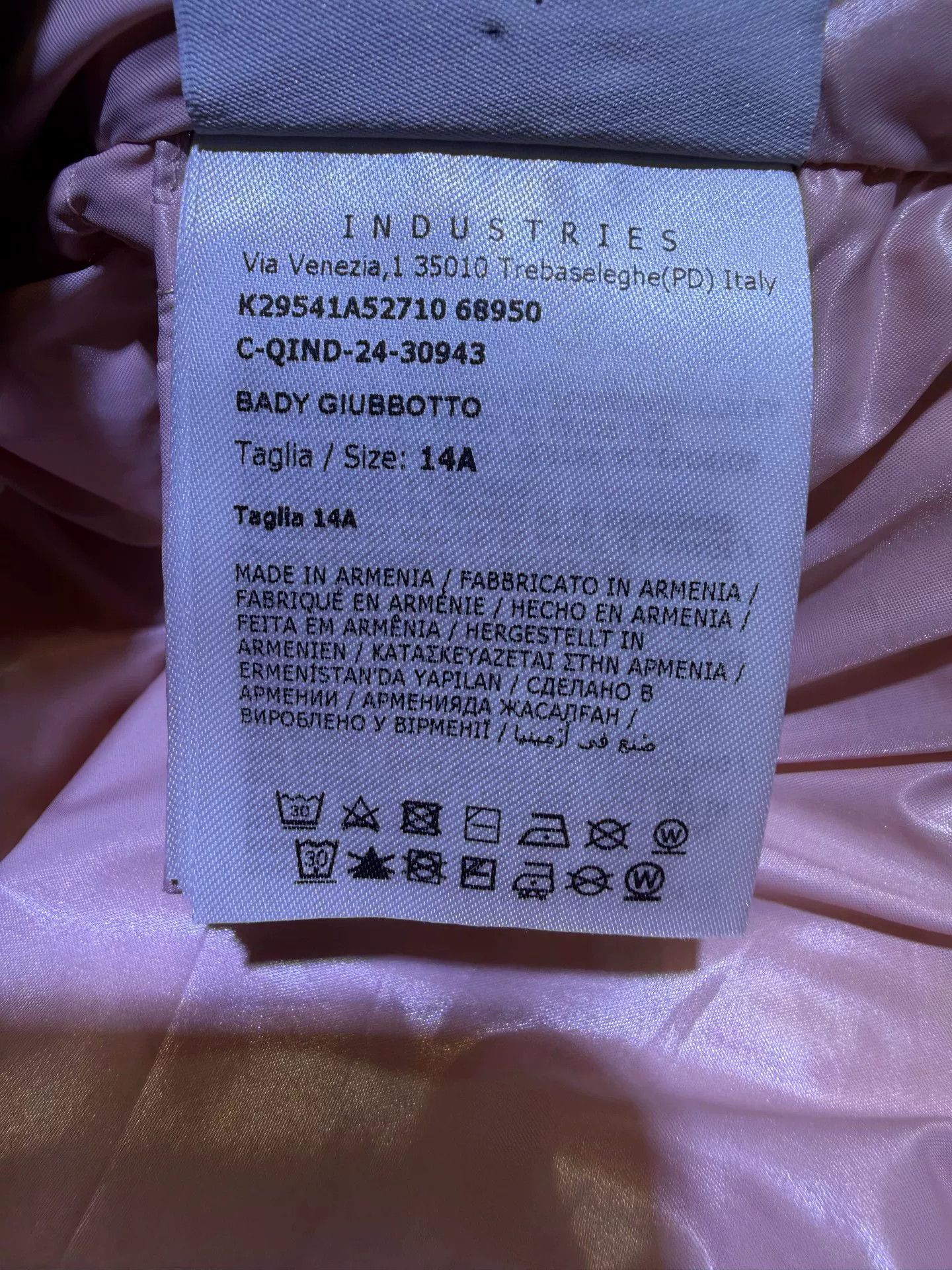 Moncler Moncler Pink Bady Glossy Hooded Down Jacket 14A Size XS / US 0-2 / IT 36-38 - 8 Thumbnail