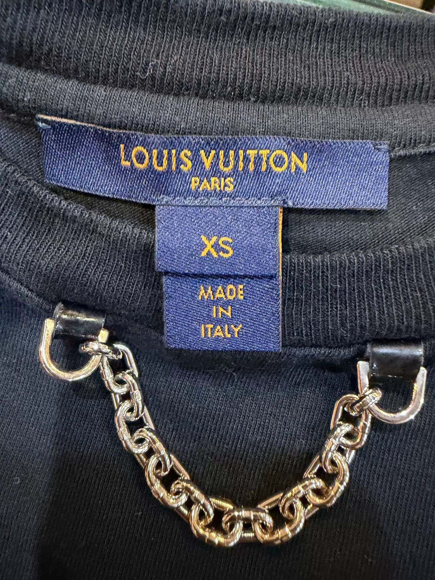 Louis Vuitton Louis Vuitton Mirror Logo Chain T-Shirt XS Size US XS / EU 42 / 0 - 4 Thumbnail