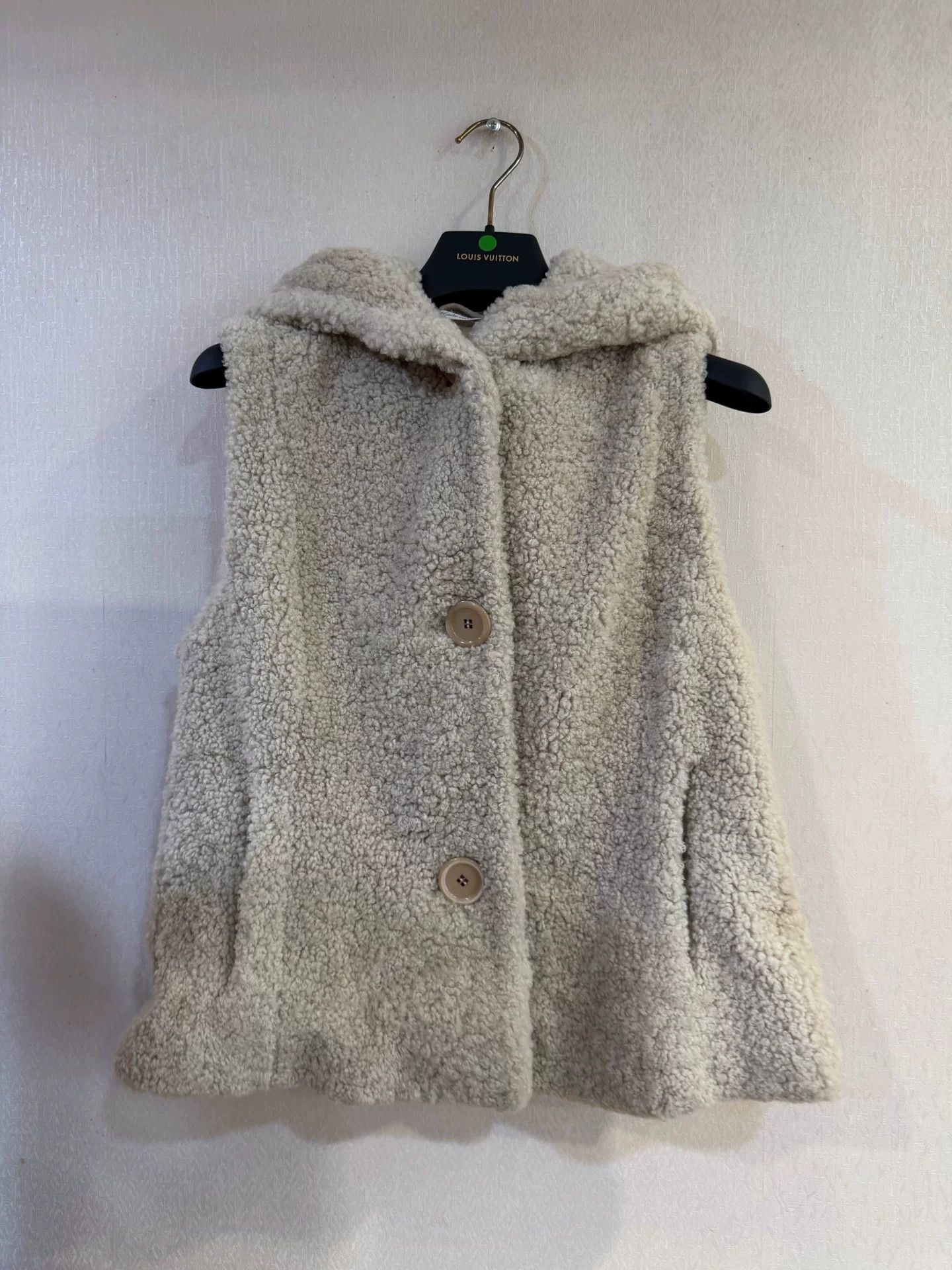 Max Mara Max Mara Teddy Bear Hooded Vest IT 40 Size S / US 4 / IT 40 - 2 Thumbnail