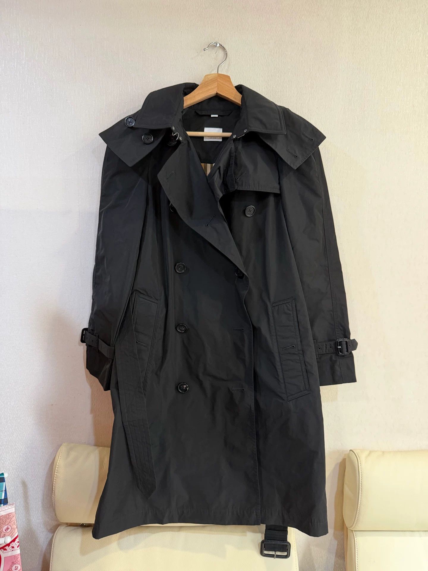 Burberry Burberry Hooded Nylon Trench Coat IT 36 Size XS / US 0-2 / IT 36-38 - 2 Thumbnail