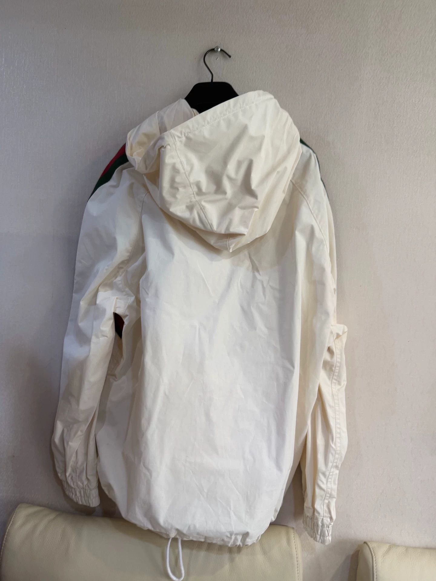 Gucci Gucci Web Stripe Half-Zip Hooded Windbreaker 46 Size US S / EU 44-46 / 1 - 3 Thumbnail