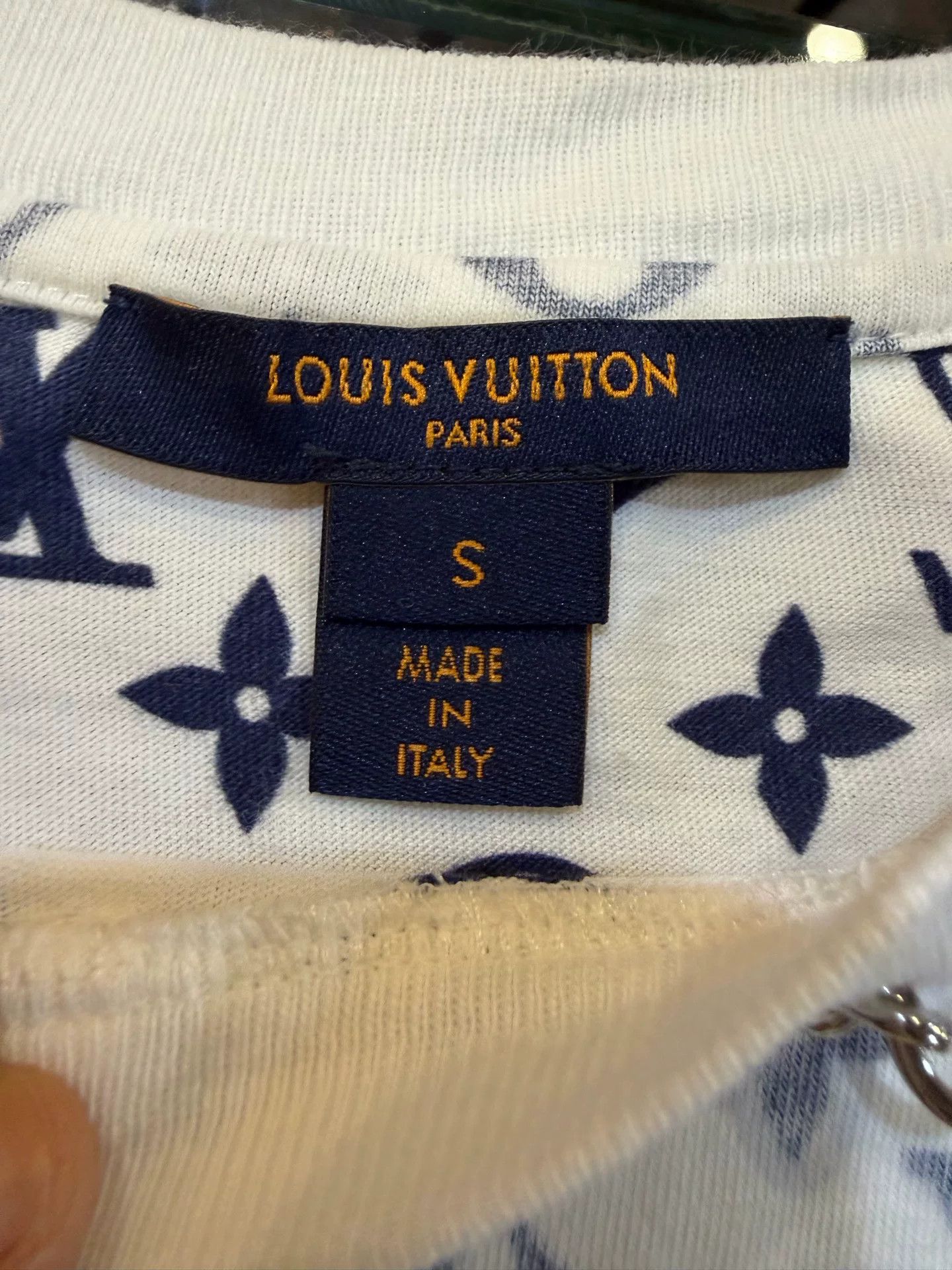 Louis Vuitton Louis Vuitton Monogram Chain T-Shirt S Size US S / EU 44-46 / 1 - 4 Thumbnail