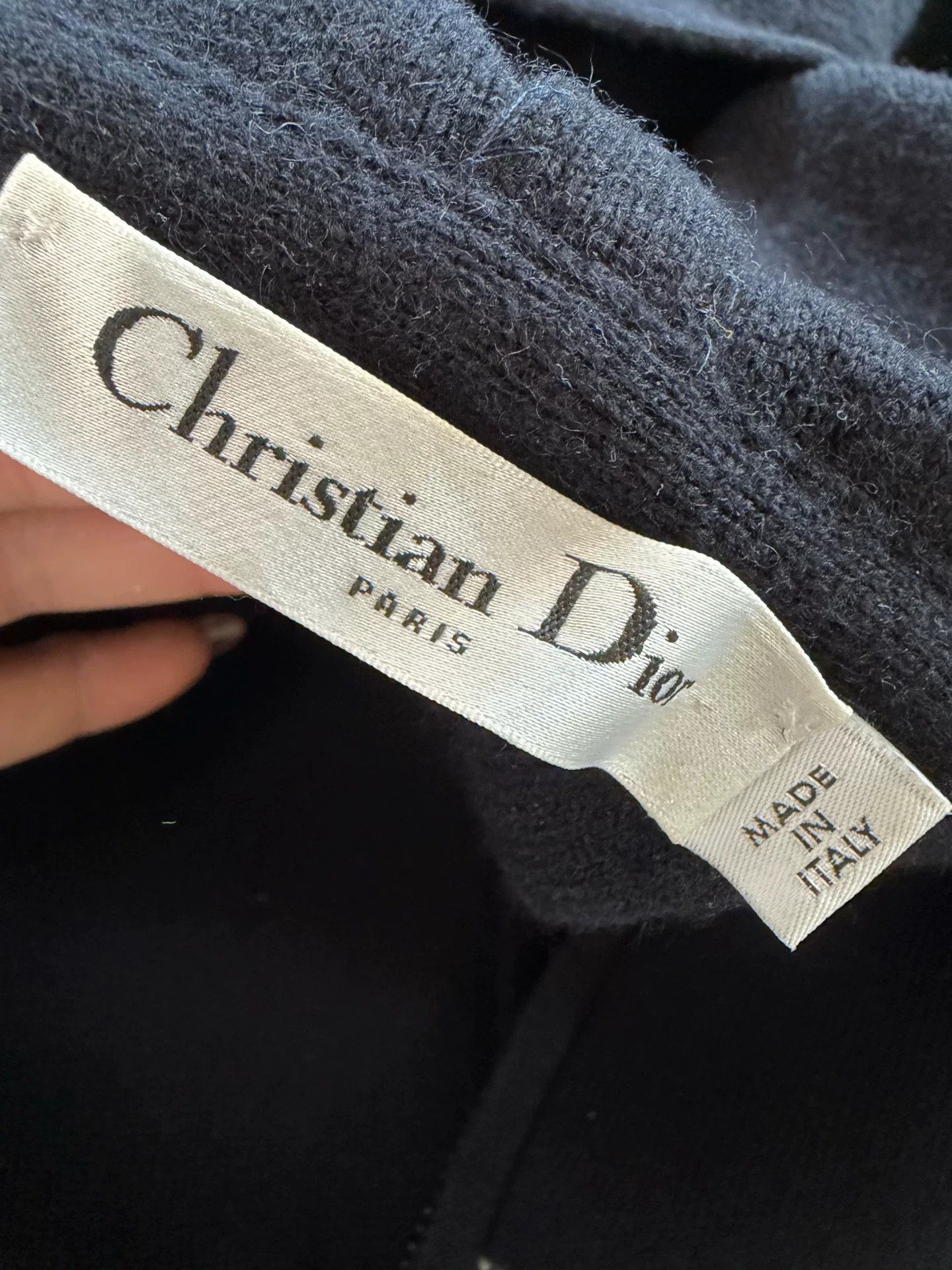 Dior Dior Cashmere Knit Zip Hoodie Size 34 Size XS / US 0-2 / IT 36-38 - 4 Thumbnail