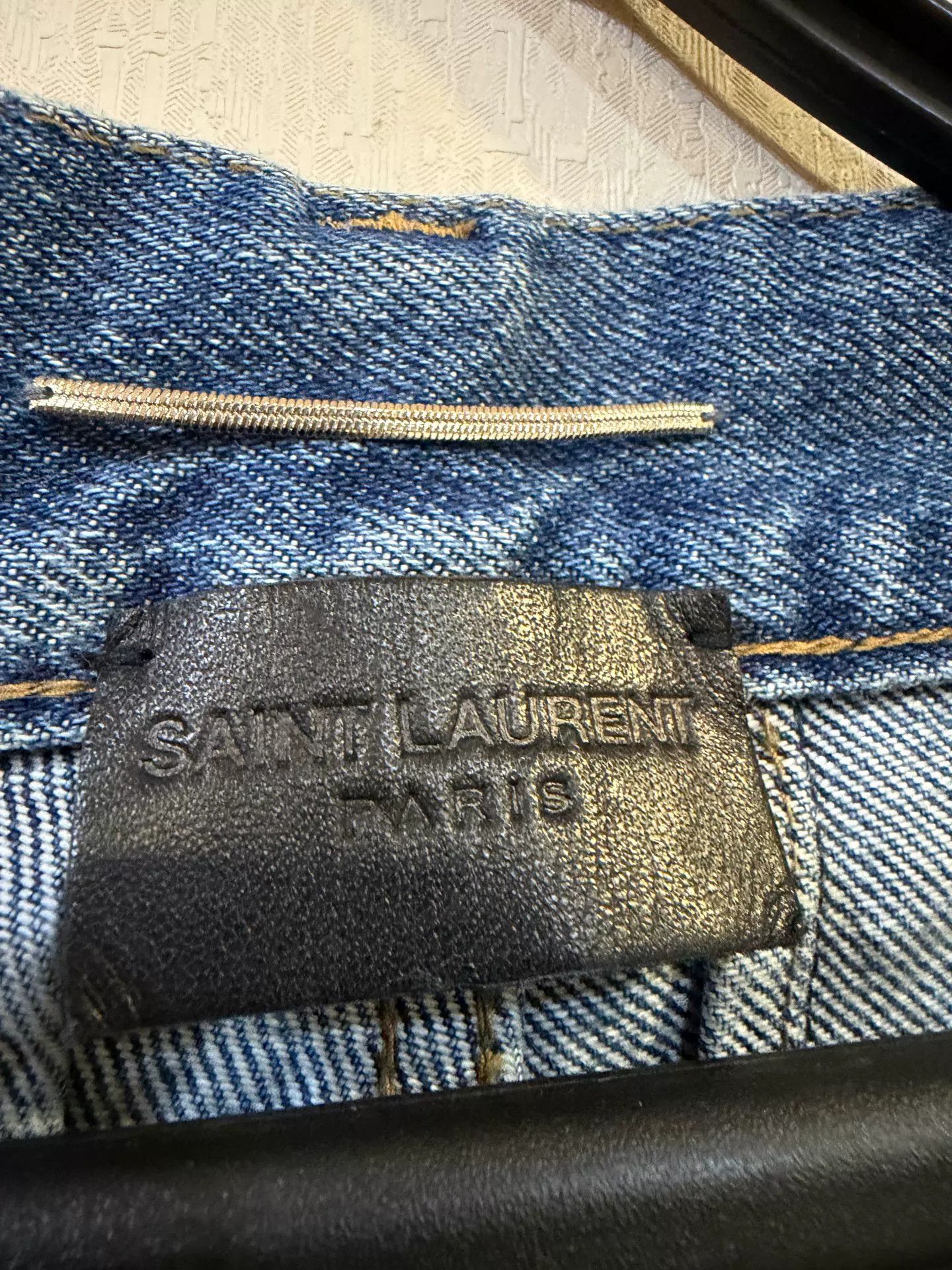 Saint Laurent Paris Saint Laurent Distressed Jeans 33 Size US 33 - 4 Thumbnail