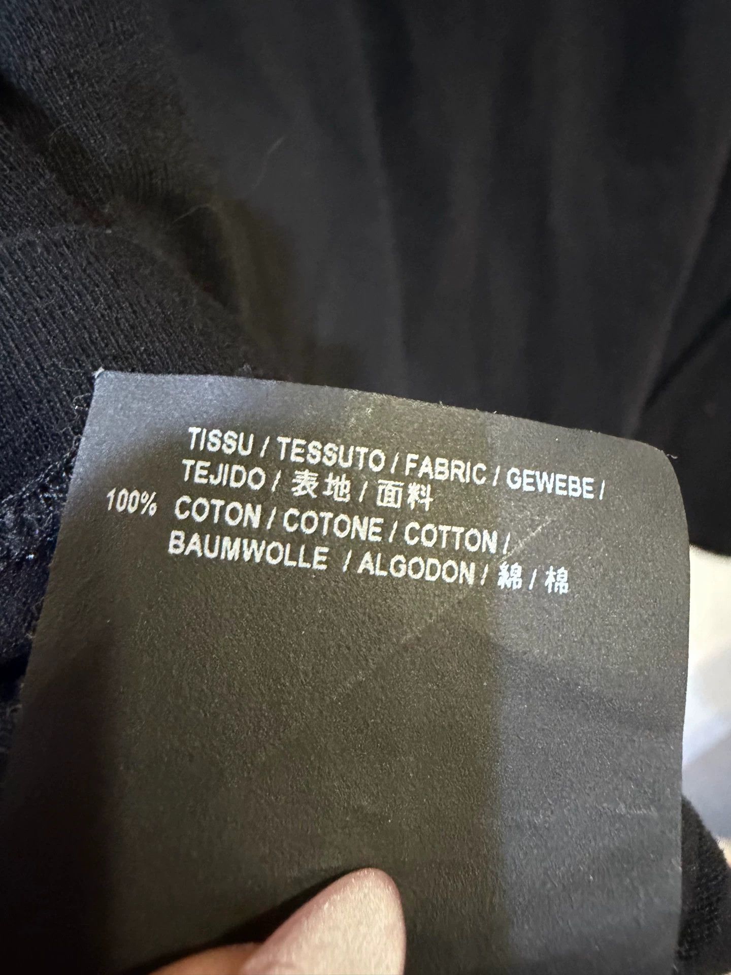 Saint Laurent Paris Saint Laurent Yeah Baby Script T-Shirt Size L Size US L / EU 52-54 / 3 - 7 Thumbnail