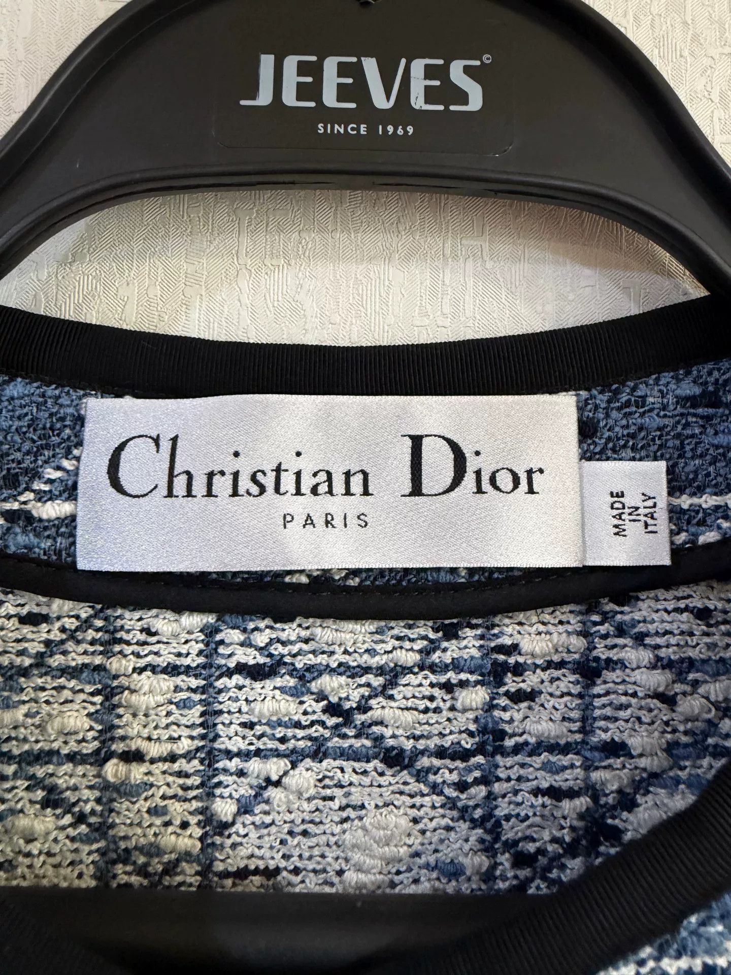 Dior Dior Cannage Grid Textured Jacket FR 34 Size XS / US 0-2 / IT 36-38 - 4 Thumbnail