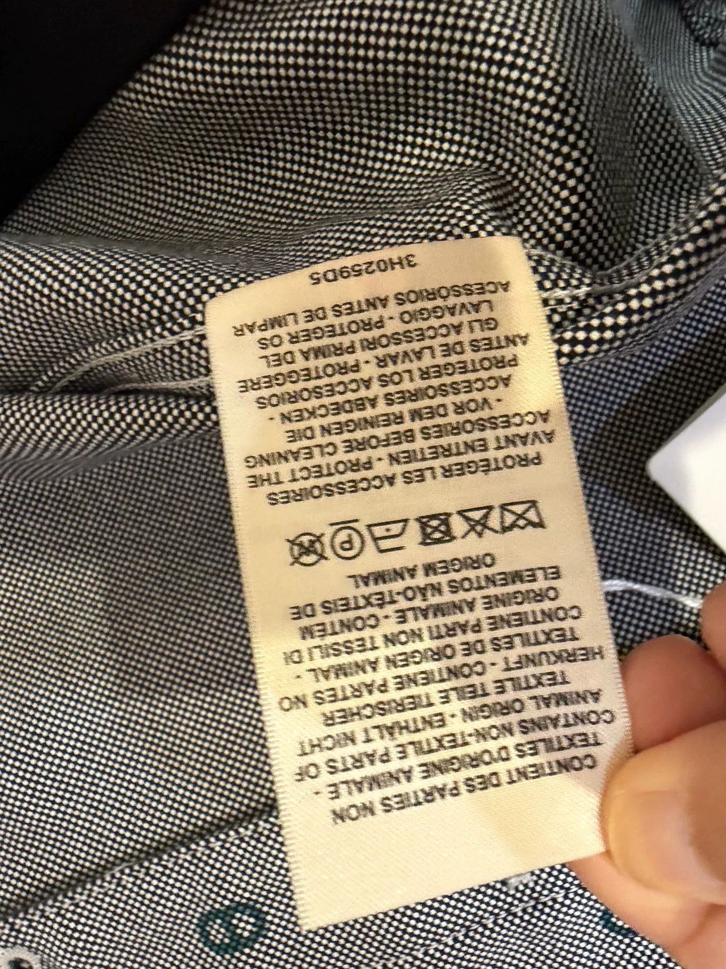 Hermes Hermes Chaine d'Ancre Print Denim Jacket 36 Size XS / US 0-2 / IT 36-38 - 6 Thumbnail