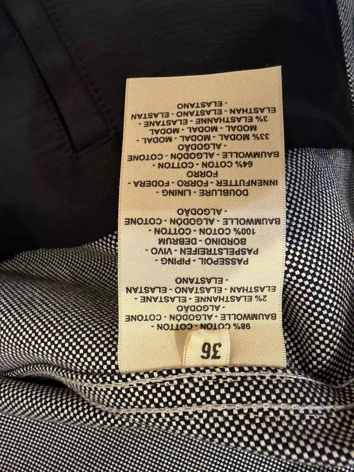 Hermes Hermes Chaine d'Ancre Print Denim Jacket 36 Size XS / US 0-2 / IT 36-38 - 5 Thumbnail