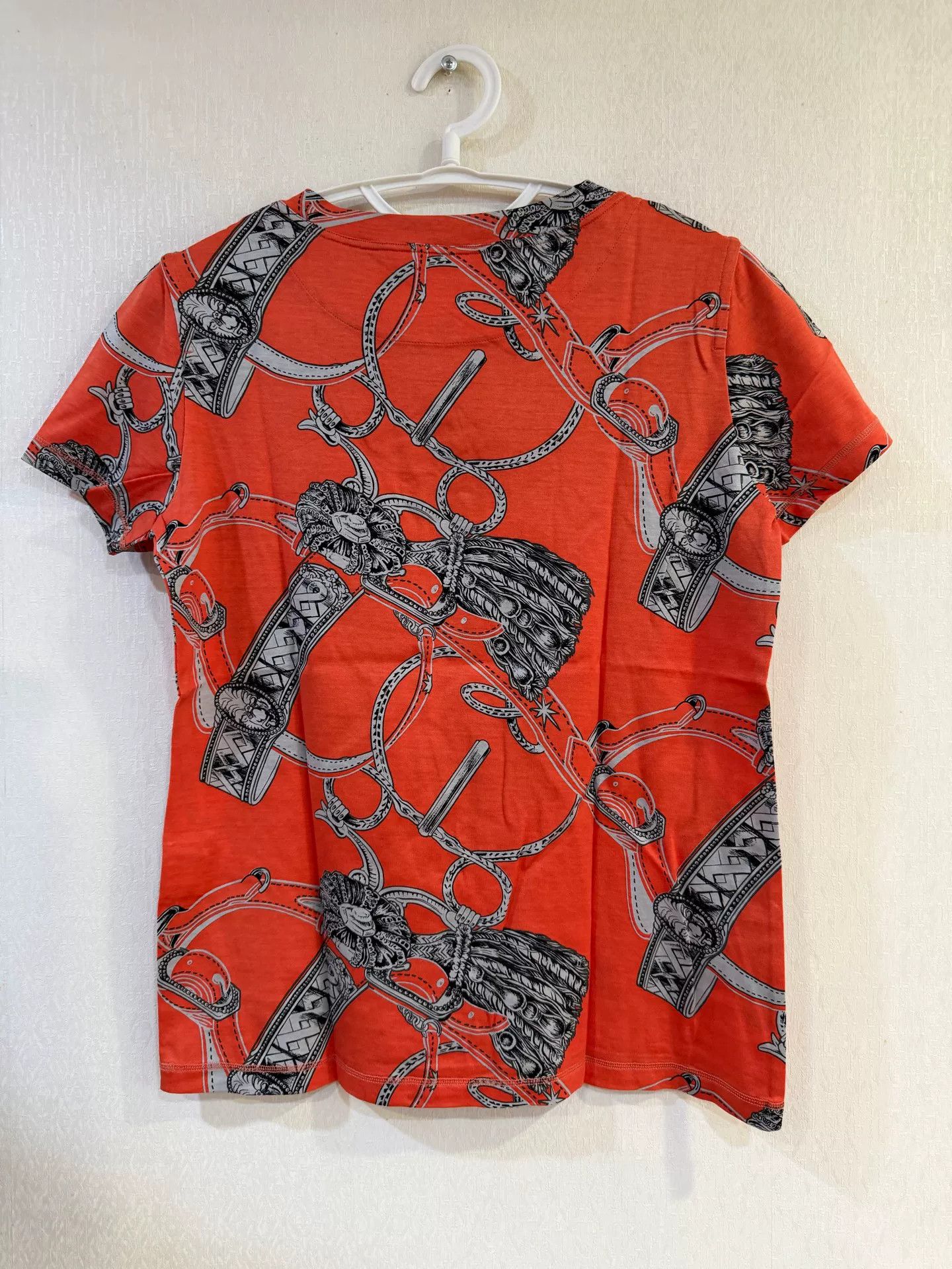 Hermes Hermes Equestrian Print T-Shirt 40 Size M / US 6-8 / IT 42-44 - 3 Thumbnail