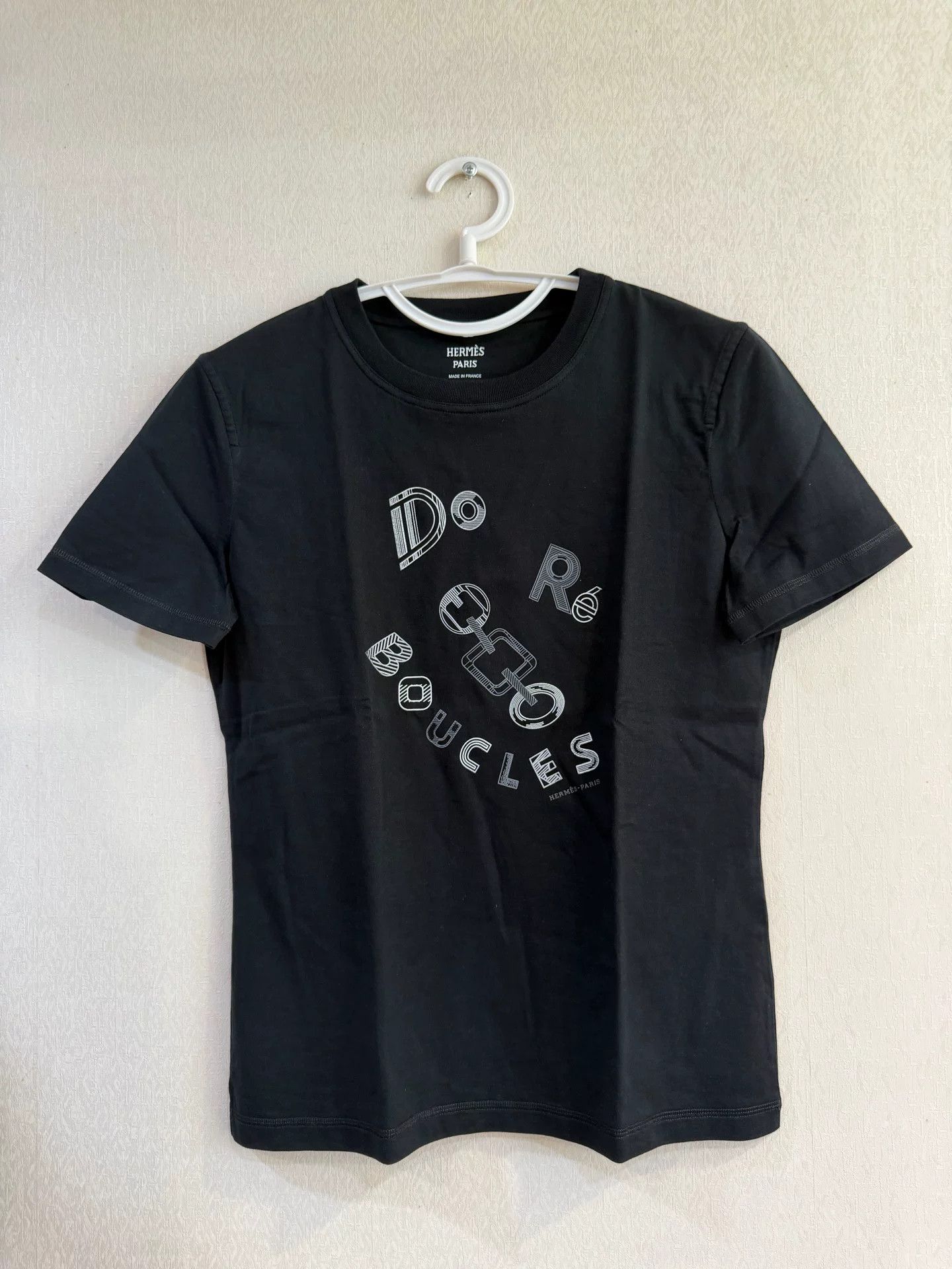 Hermes Hermes Do Re Boucles Graphic T-Shirt 38 Size S / US 4 / IT 40 - 2 Thumbnail