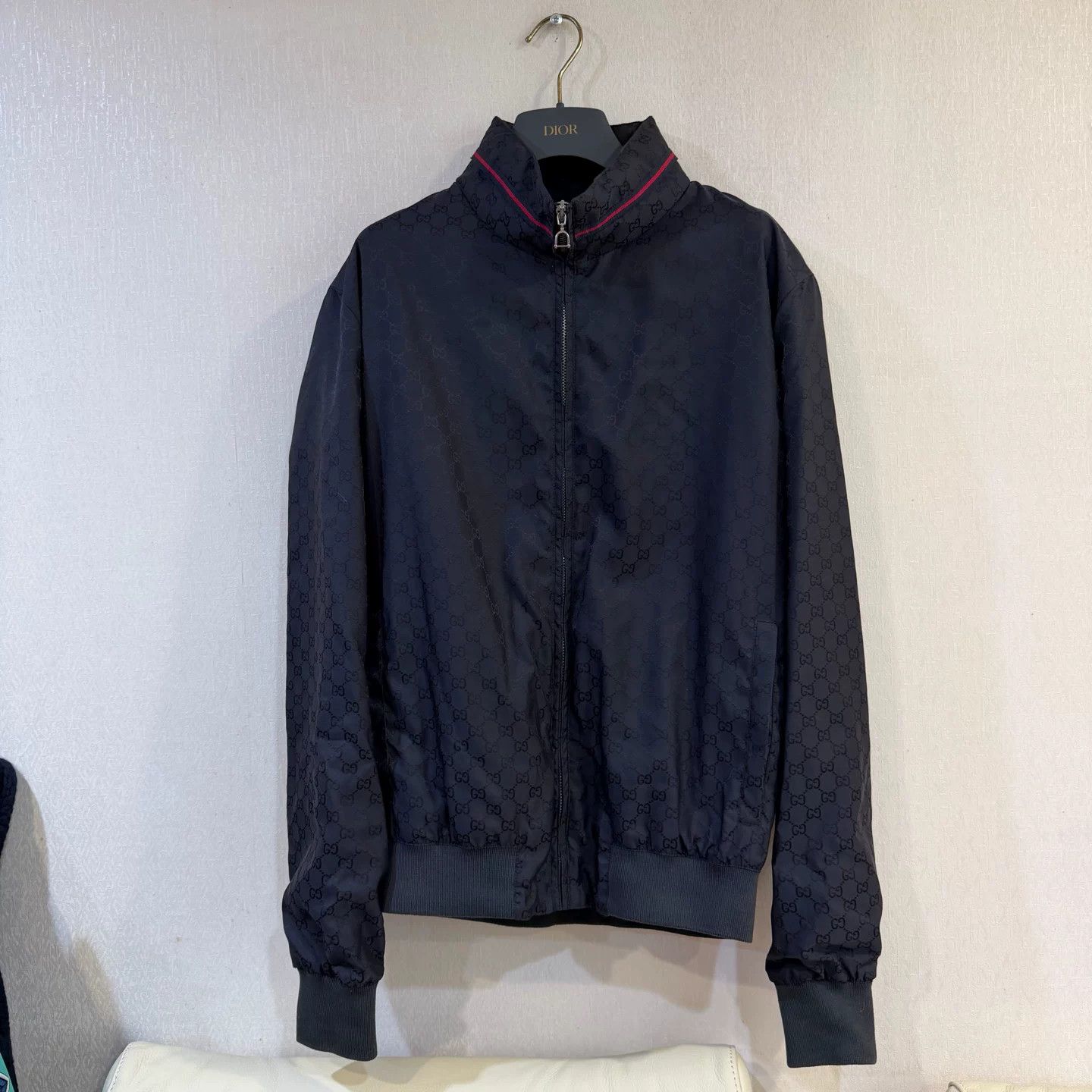 Gucci Gucci GG Monogram Zip Jacket Size 46 Size US S / EU 44-46 / 1 - 2 Thumbnail