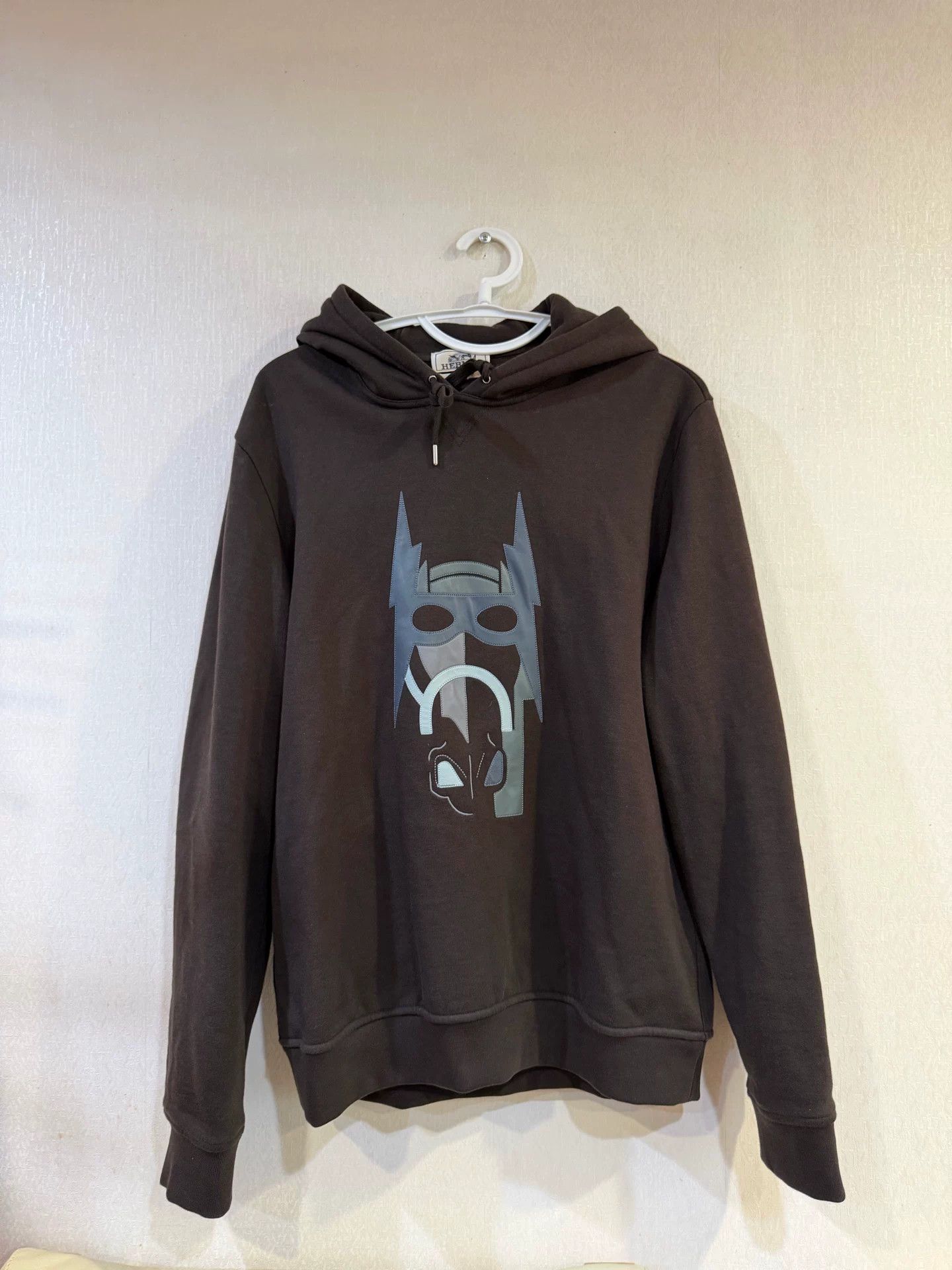 Hermes Hermes Horse Graphic Lambskin Detail Hoodie XS Size US XS / EU 42 / 0 - 2 Thumbnail