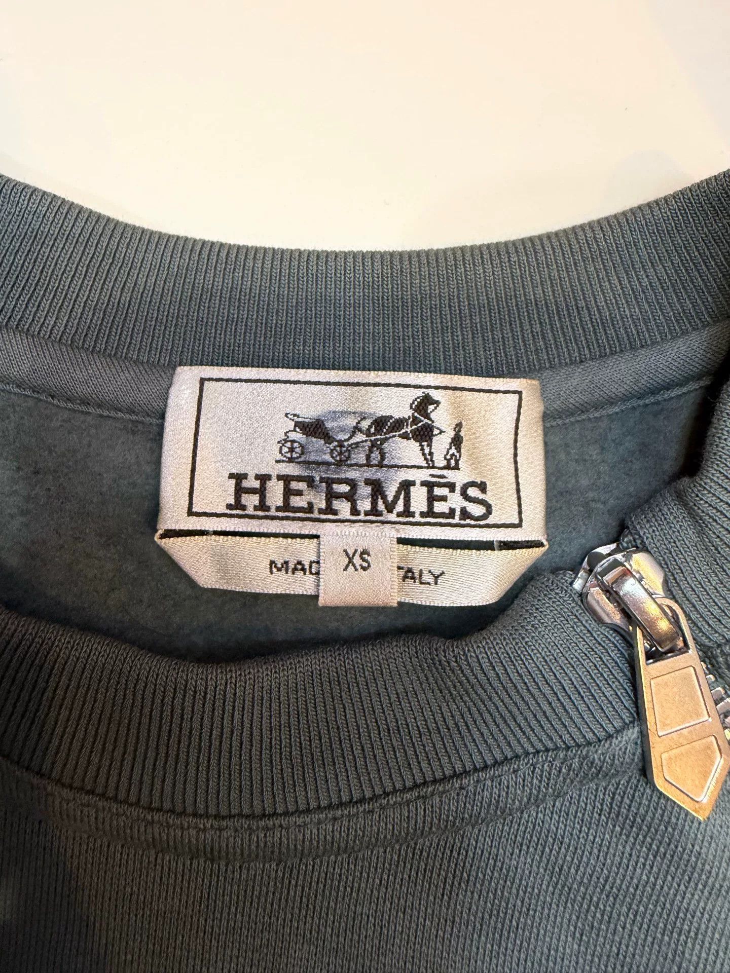 Hermes Hermes Zip Pocket Sweatshirt Size XS Size US XS / EU 42 / 0 - 4 Thumbnail