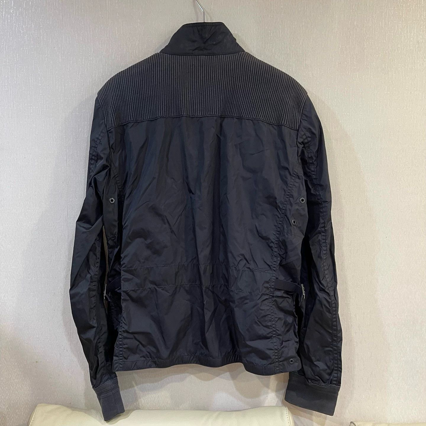 Moncler Moncler Bruno Ribbed Zip Jacket Size 3 Size US L / EU 52-54 / 3 - 3 Thumbnail