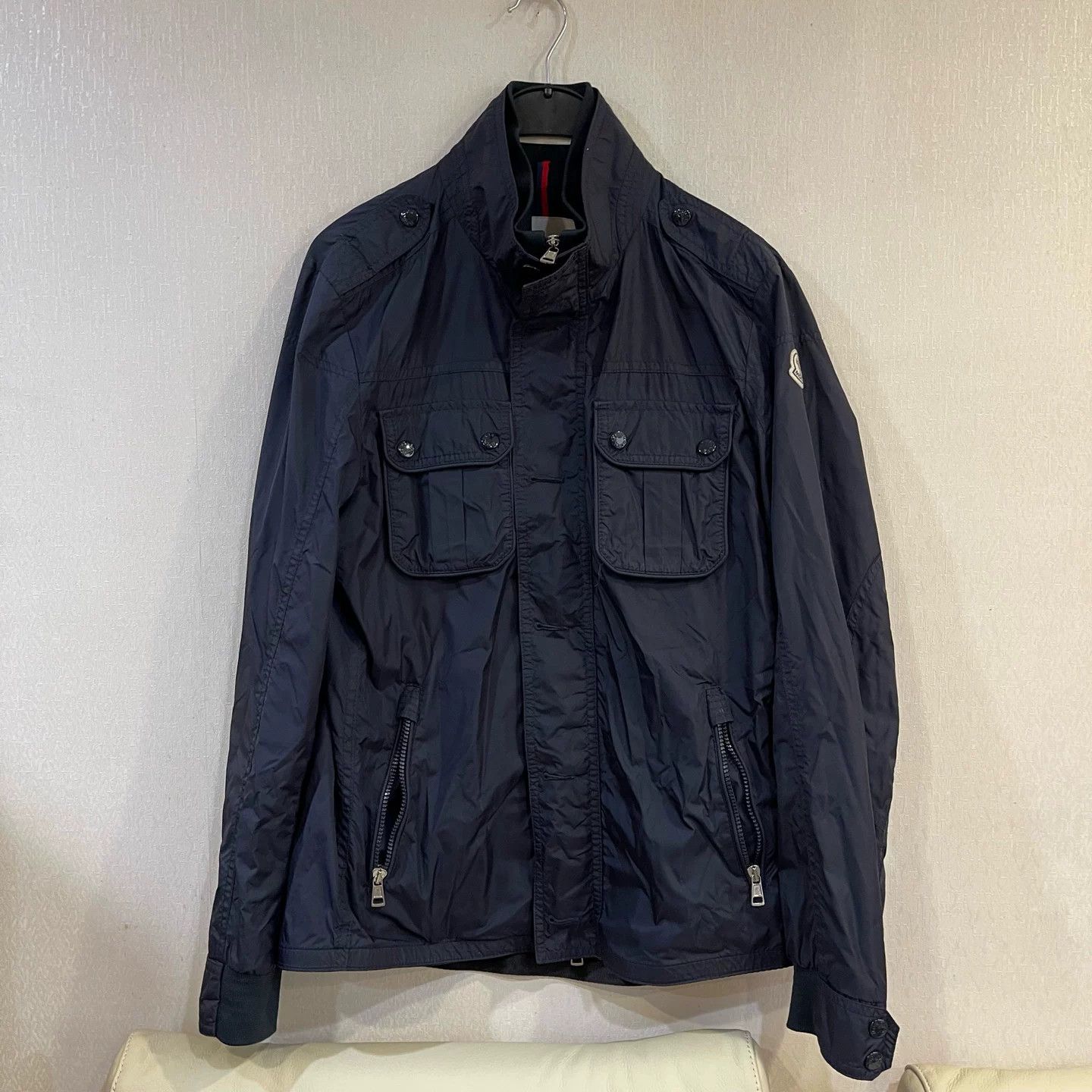 Moncler Moncler Double Pocket Logo Zip Jacket Size 3 Size US L / EU 52-54 / 3 - 2 Thumbnail
