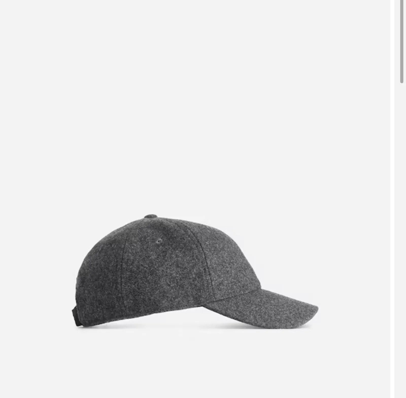 Arket Arket Arket wool felt cap Hat Size ONE SIZE - 4 Thumbnail