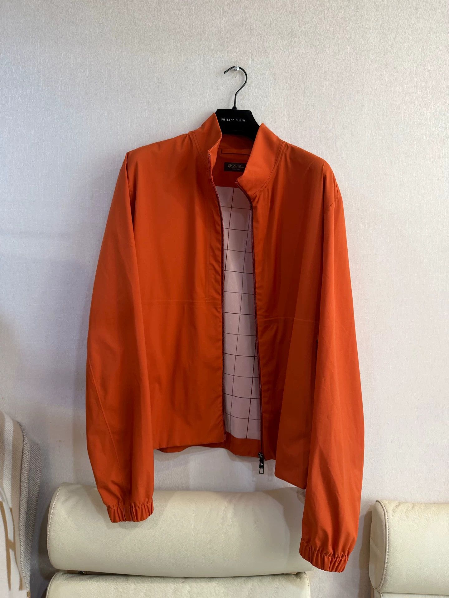 Loro Piana Loro Piana Orange Storm System Bomber Jacket XXL Size US XXL / EU 58 / 5 - 2 Thumbnail