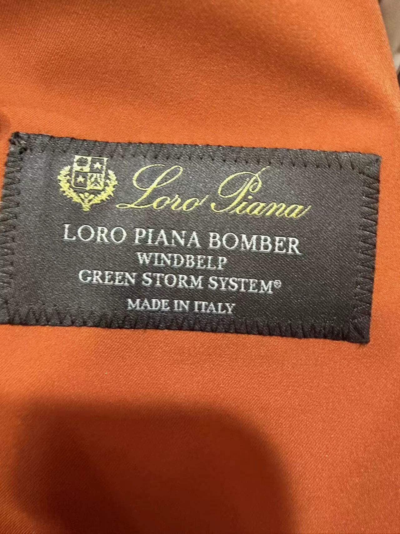 Loro Piana Loro Piana Orange Storm System Bomber Jacket XXL Size US XXL / EU 58 / 5 - 5 Thumbnail