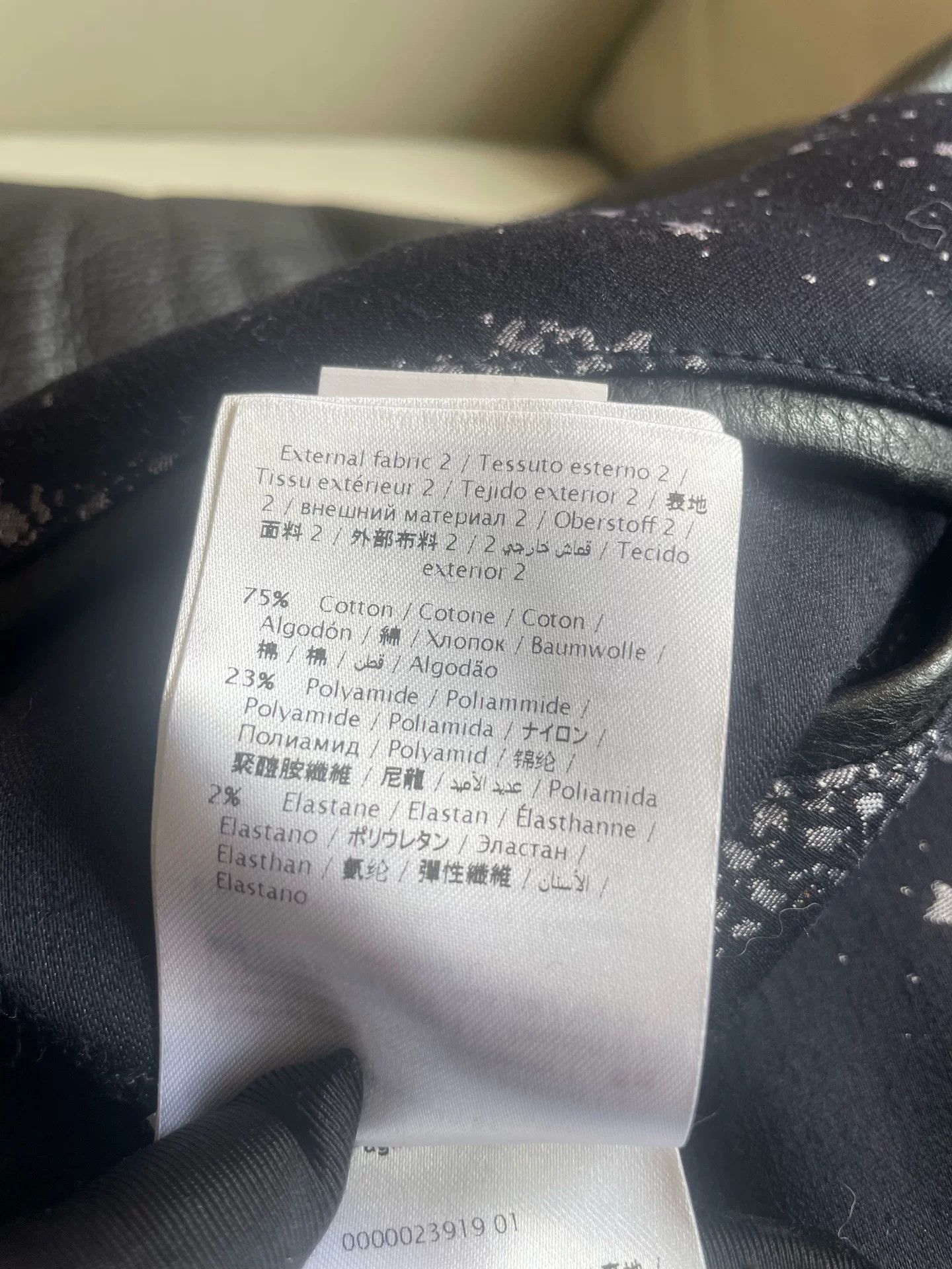 Valentino Valentino Cosmos Print Leather Varsity Jacket 48 Size US M / EU 48-50 / 2 - 9 Thumbnail