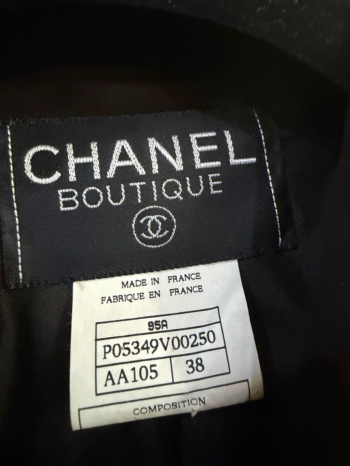 Chanel Chanel Vintage Suede Lambskin Jacket FR 38 Size S / US 4 / IT 40 - 4 Thumbnail