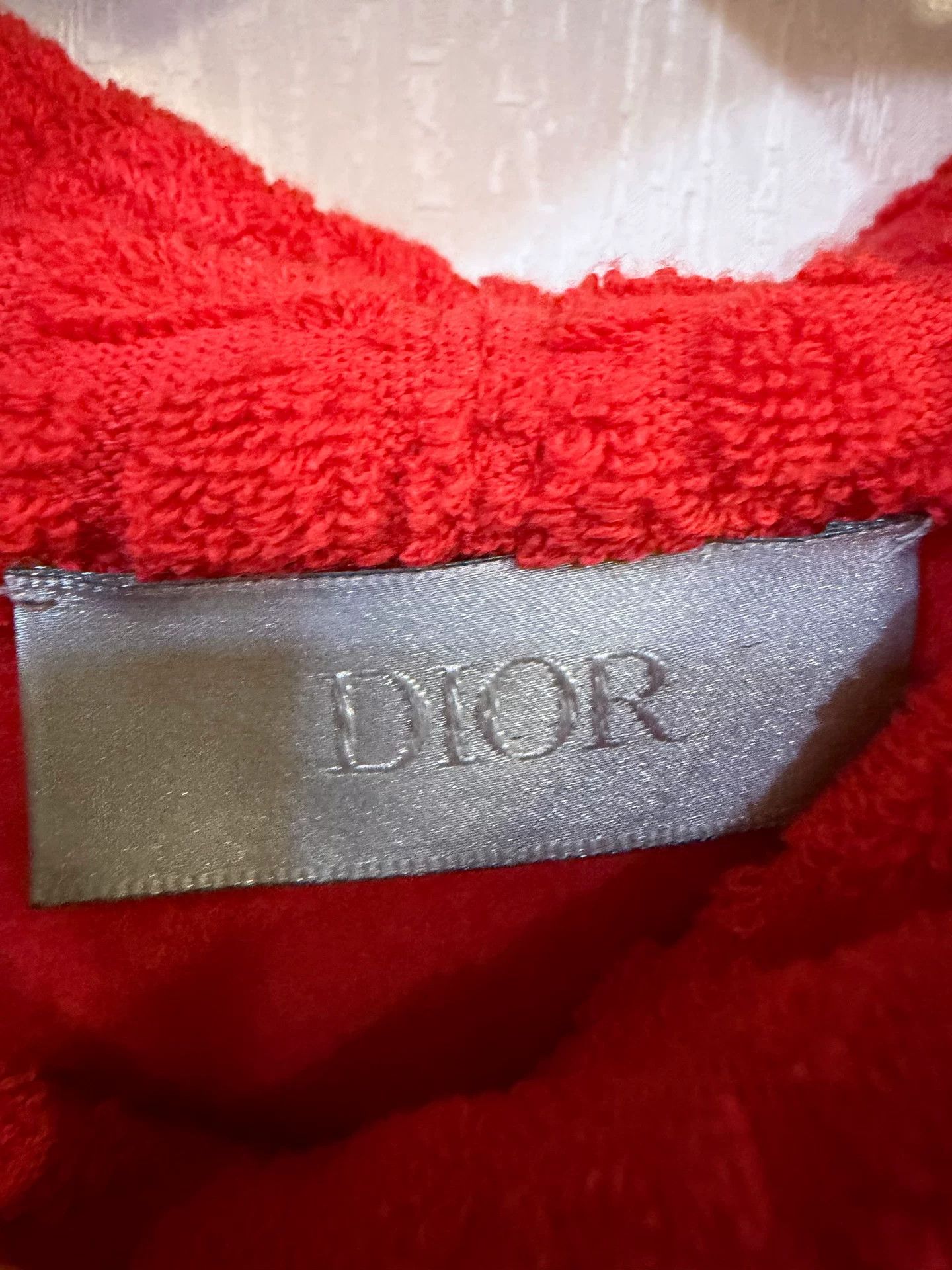 Dior Dior Oblique Terry Cotton Hoodie US L Size US L / EU 52-54 / 3 - 4 Thumbnail
