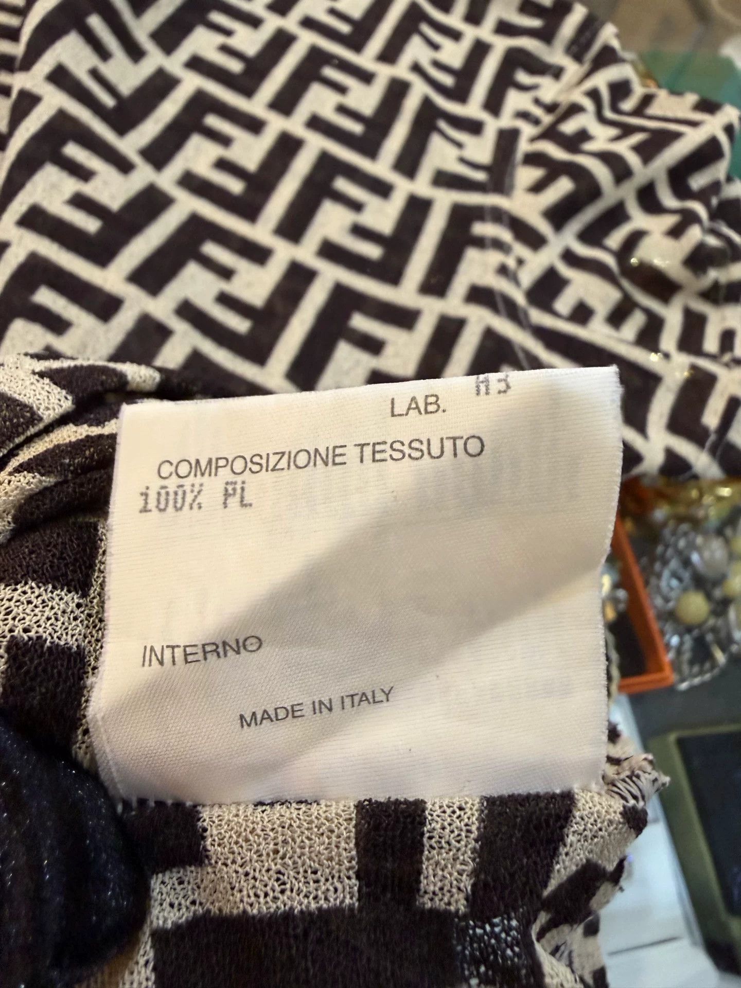 Fendi Fendi FF Monogram Zucca Print T-Shirt Size 46 Size US S / EU 44-46 / 1 - 6 Thumbnail