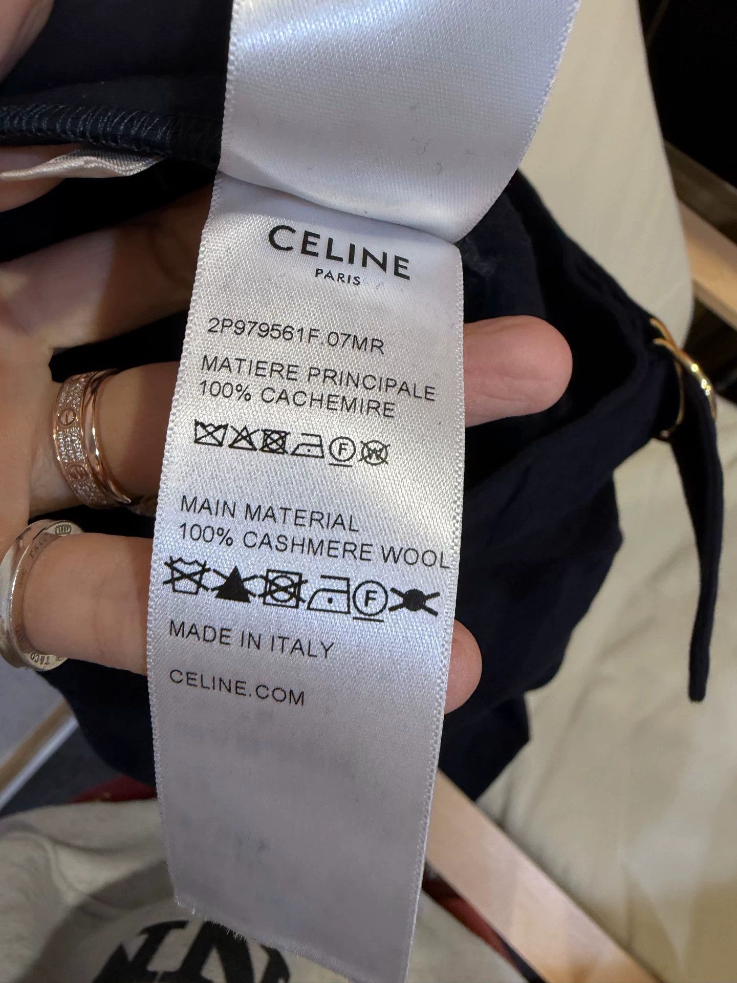 Celine Celine Cashmere Cargo Pants FR 36 Size 26" / US 2 / IT 38 - 6 Thumbnail