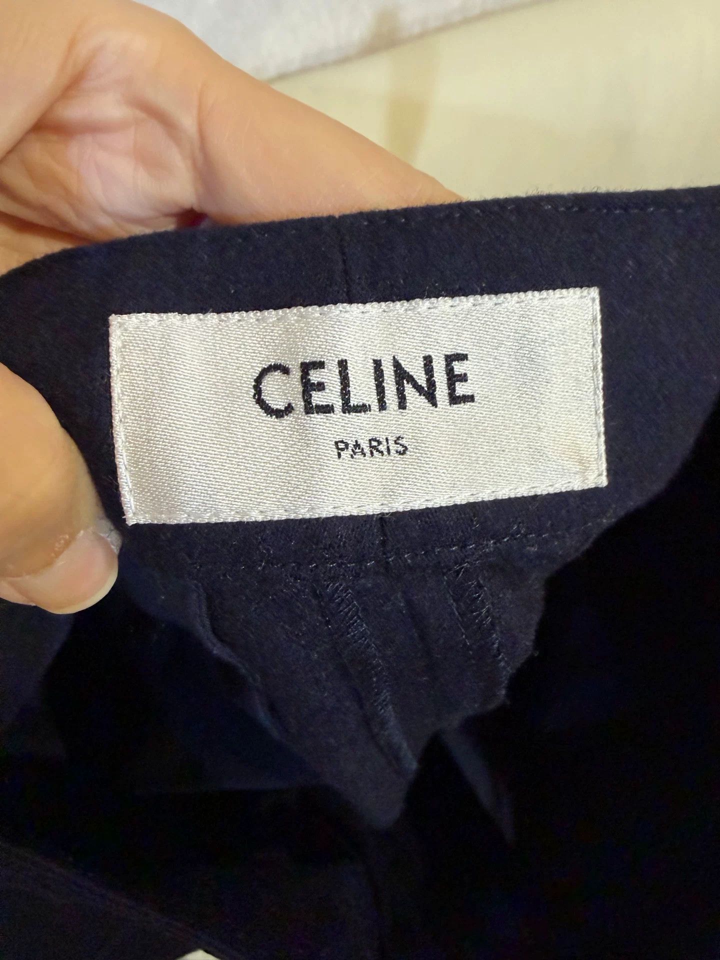 Celine Celine Cashmere Cargo Pants FR 36 Size 26" / US 2 / IT 38 - 4 Thumbnail