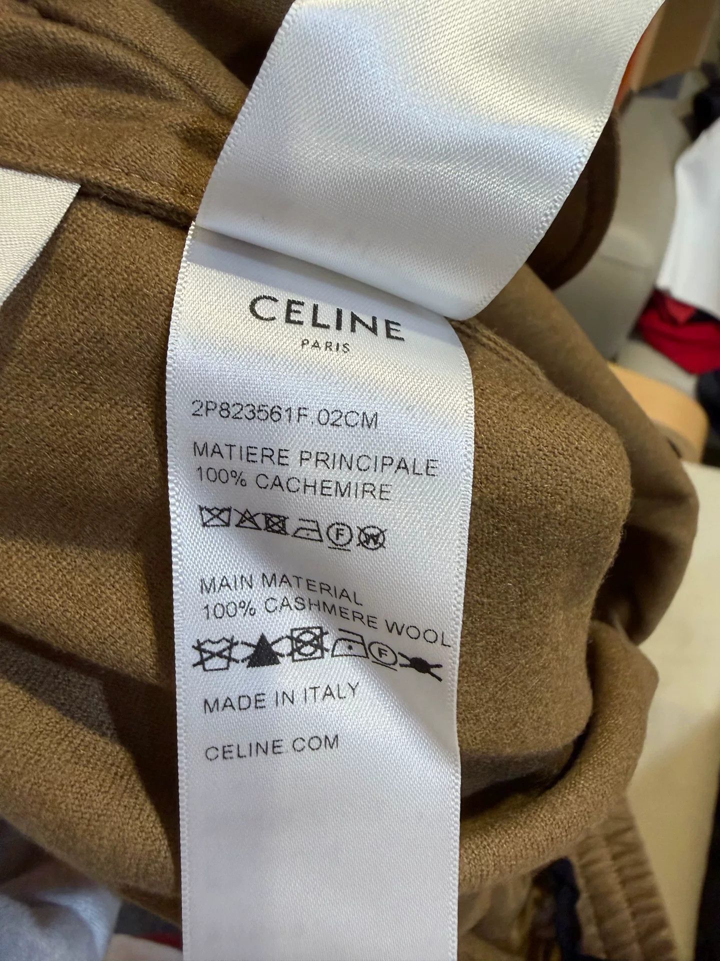 Celine Celine Cashmere Drawstring Pants 36 Size 26" / US 2 / IT 38 - 6 Thumbnail