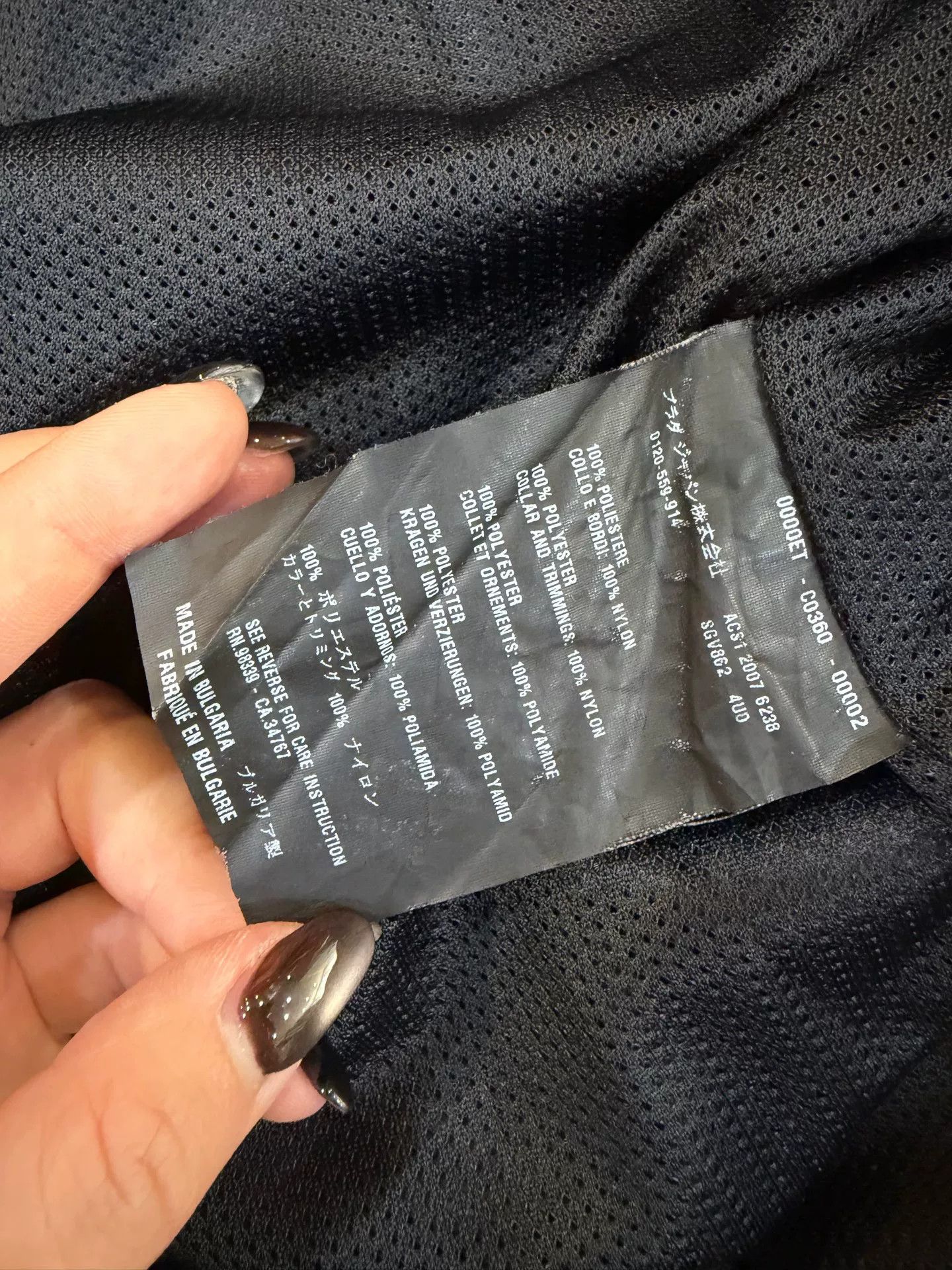 Prada Prada SGV862 Black Light Jacket US M Size US M / EU 48-50 / 2 - 5 Thumbnail