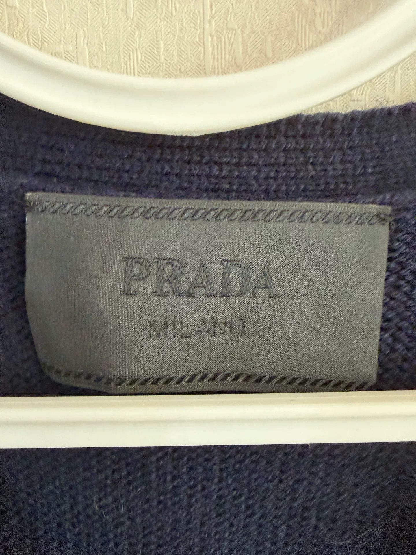 Prada Prada Padded Panel Knit Cardigan Size 50 Size US M / EU 48-50 / 2 - 4 Thumbnail