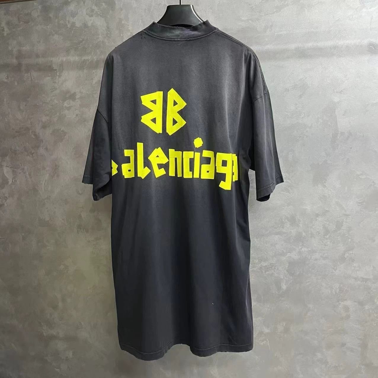 Balenciaga Balenciaga Tape Type Logo T-Shirt Dress 3 Size L / US 10 / IT 46 - 8 Thumbnail