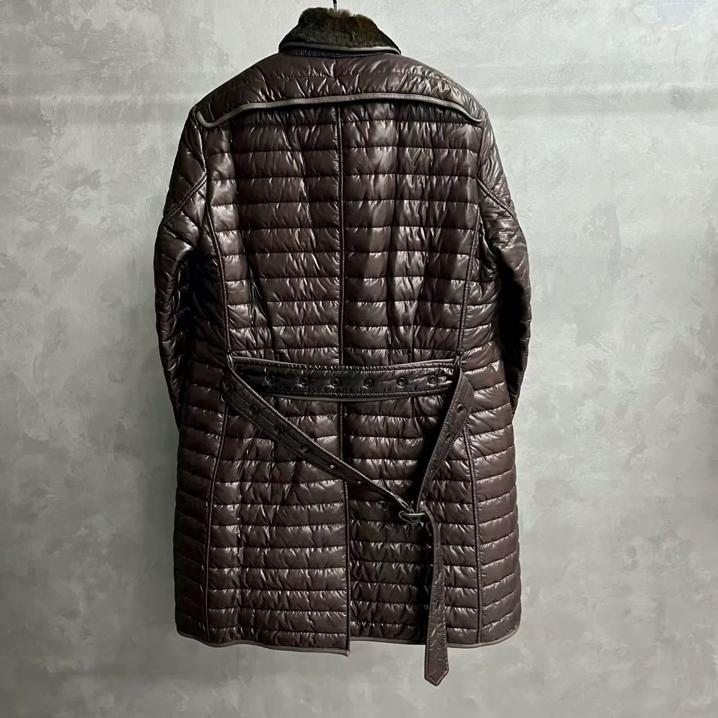Burberry Burberry Shearling Trim Quilted Coat Size 48 Size US M / EU 48-50 / 2 - 9 Thumbnail