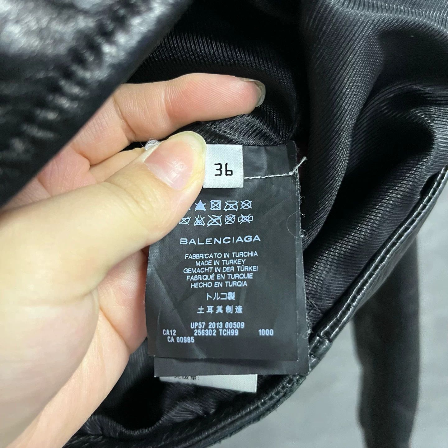 Balenciaga Balenciaga Classic Black Leather Biker Jacket 36 Size XS / US 0-2 / IT 36-38 - 5 Thumbnail