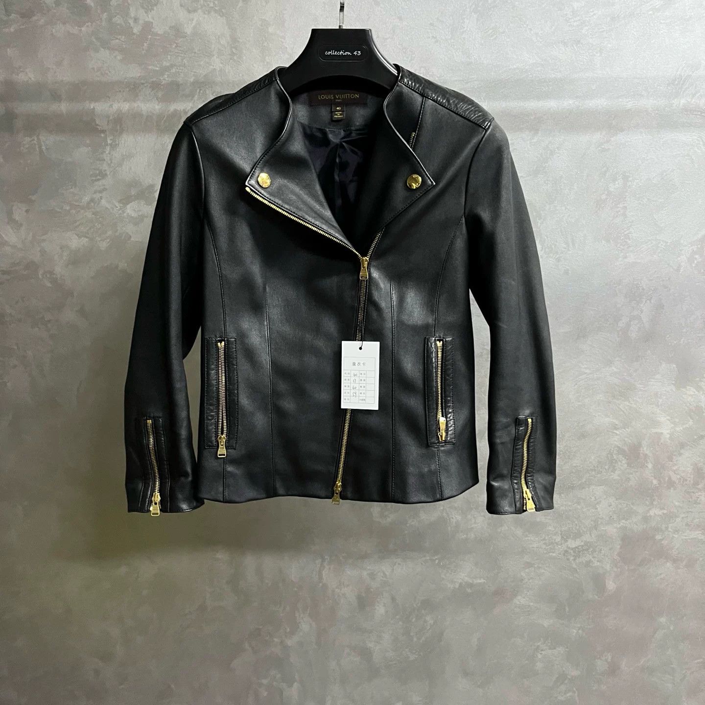Louis Vuitton Louis Vuitton Lambskin Leather Jacket FR 40 Size M / US 6-8 / IT 42-44 - 2 Thumbnail