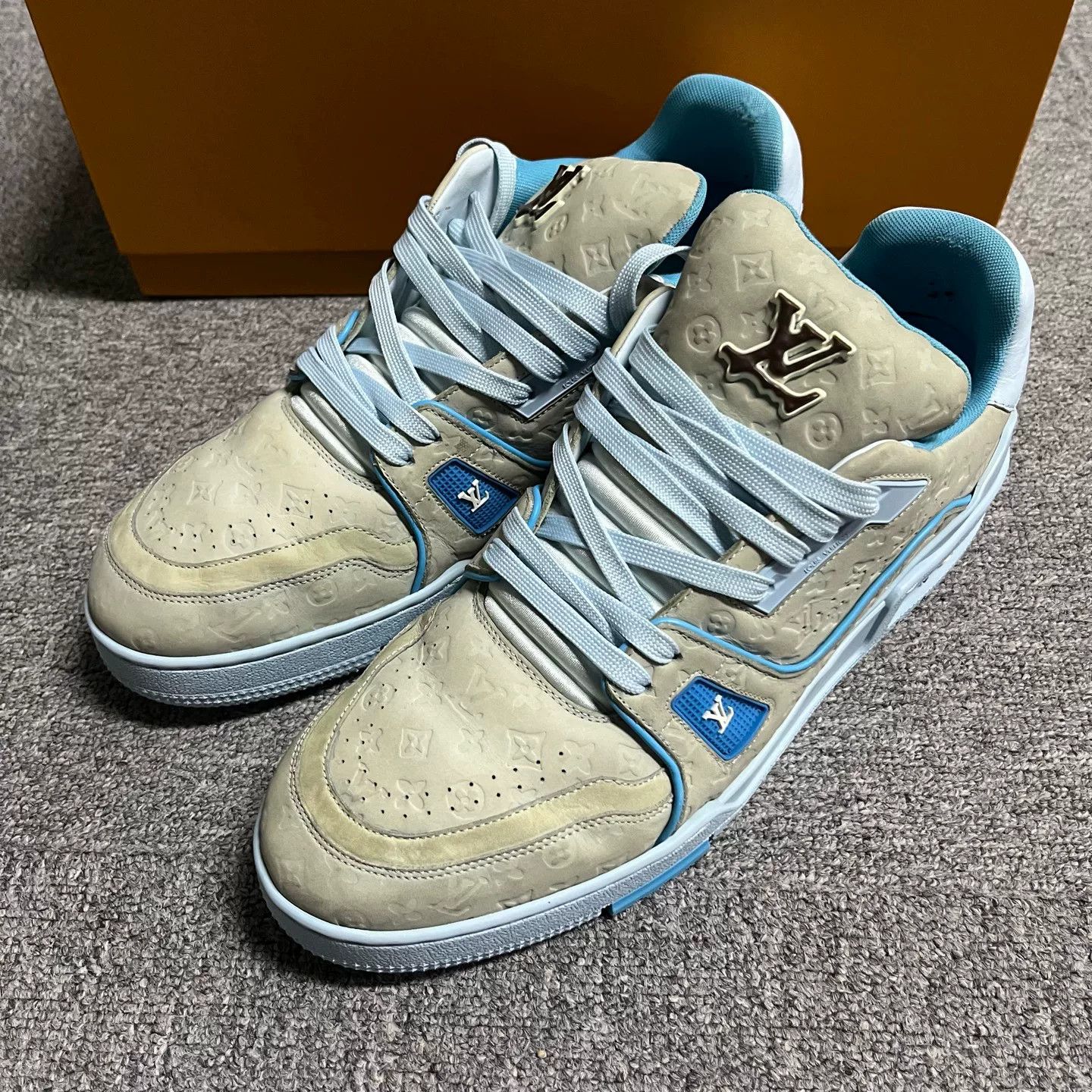 Louis Vuitton Louis Vuitton Monogram Trainer Sneakers Size 9 Size US 10 / EU 43 - 3 Thumbnail
