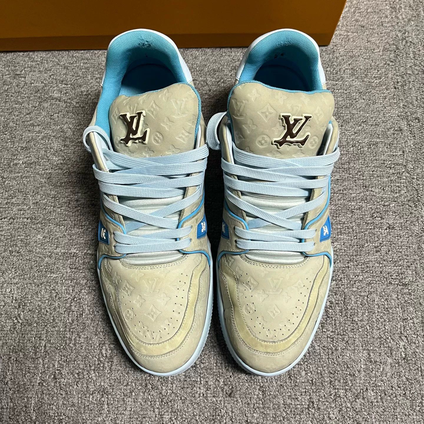 Louis Vuitton Louis Vuitton Monogram Trainer Sneakers Size 9 Size US 10 / EU 43 - 4 Thumbnail