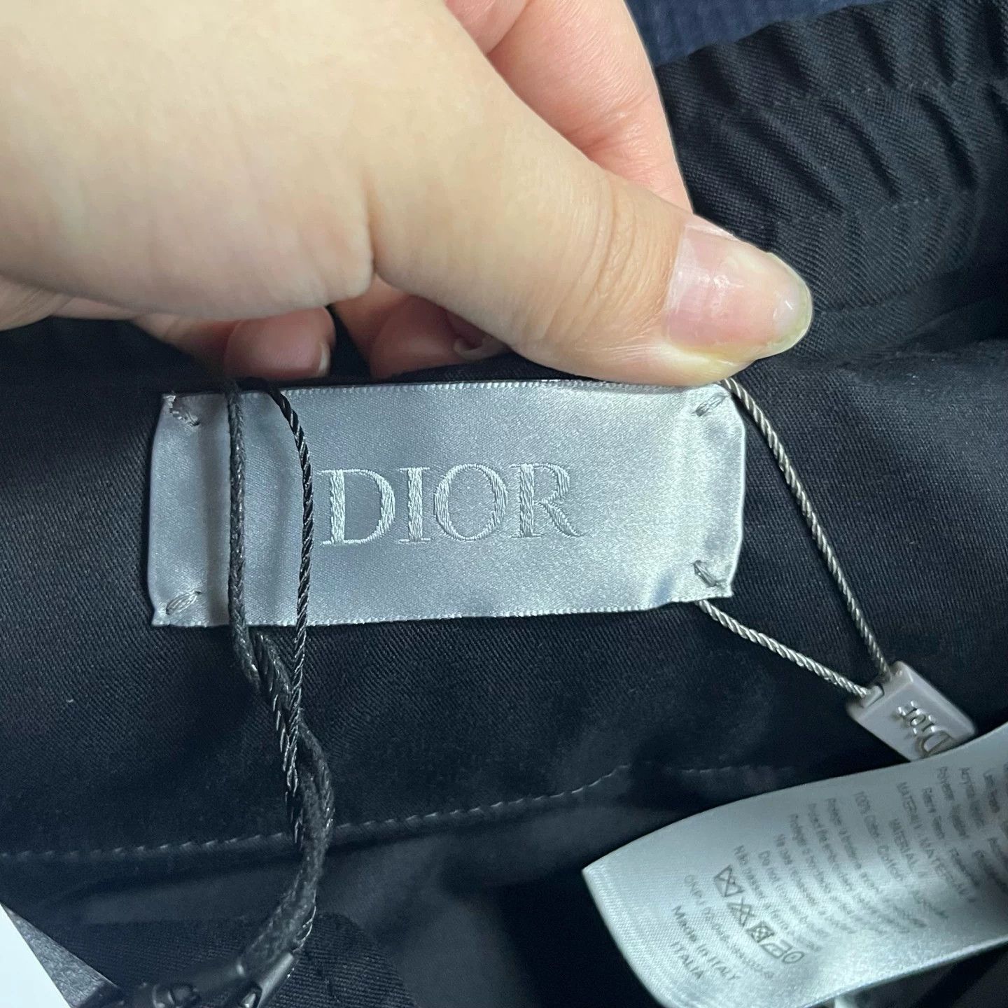 Dior Dior Bee Embroidered Wool Sweatpants US 28 Size US 28 / EU 44 - 3 Thumbnail
