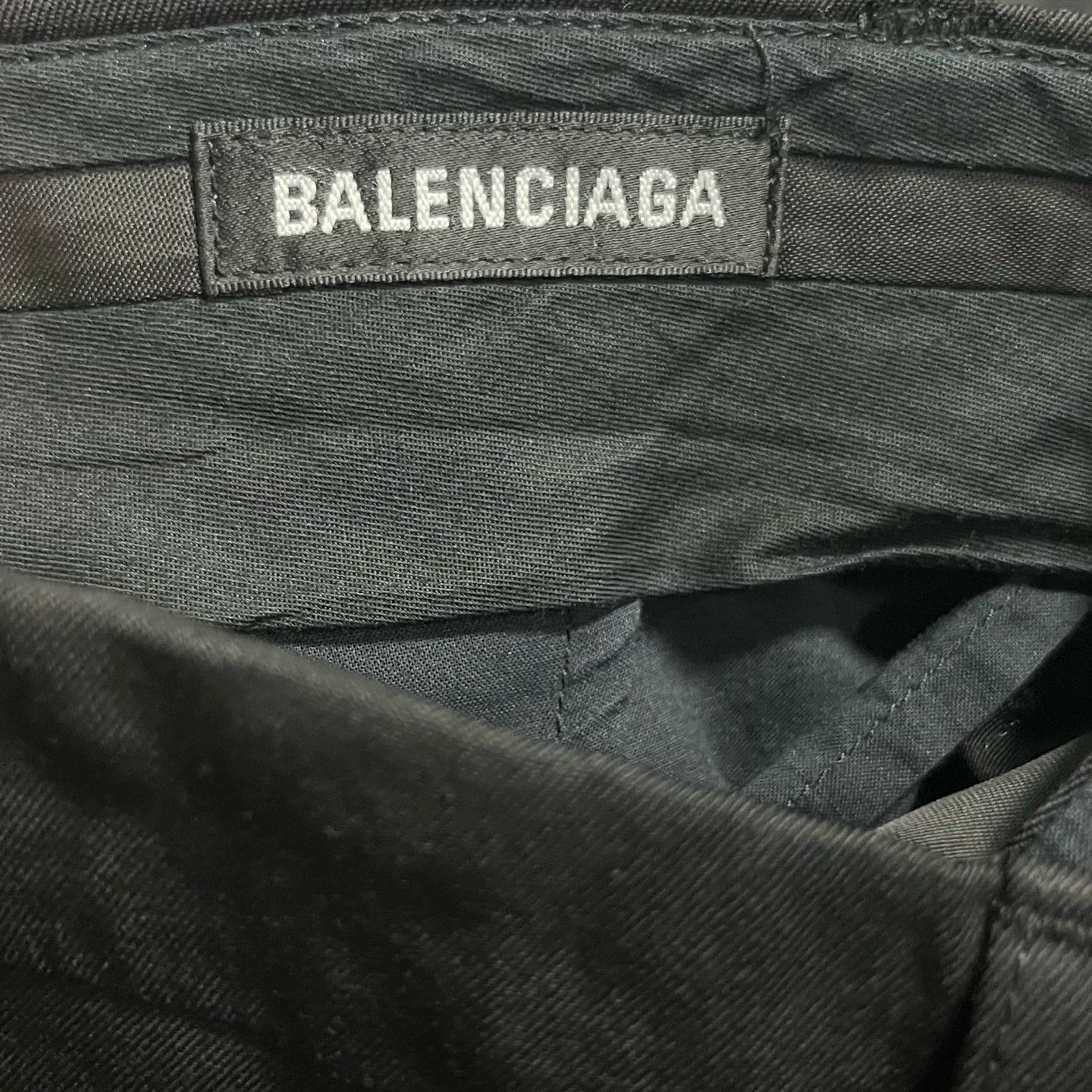 Balenciaga Balenciaga Logo Print Casual Pants Size 46 Size US 30 / EU 46 - 3 Thumbnail