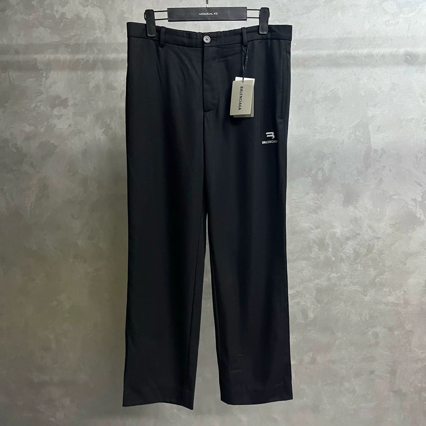 Balenciaga Balenciaga Logo Print Casual Pants Size 46 Size US 30 / EU 46 - 2 Thumbnail