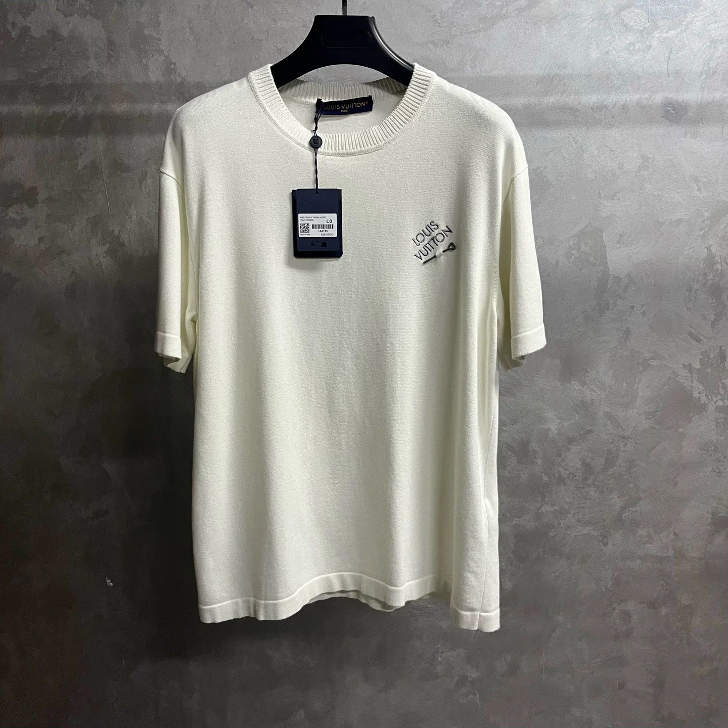 Louis Vuitton Louis Vuitton Craggy Knit Logo T-Shirt Size L Size US L / EU 52-54 / 3 - 2 Thumbnail