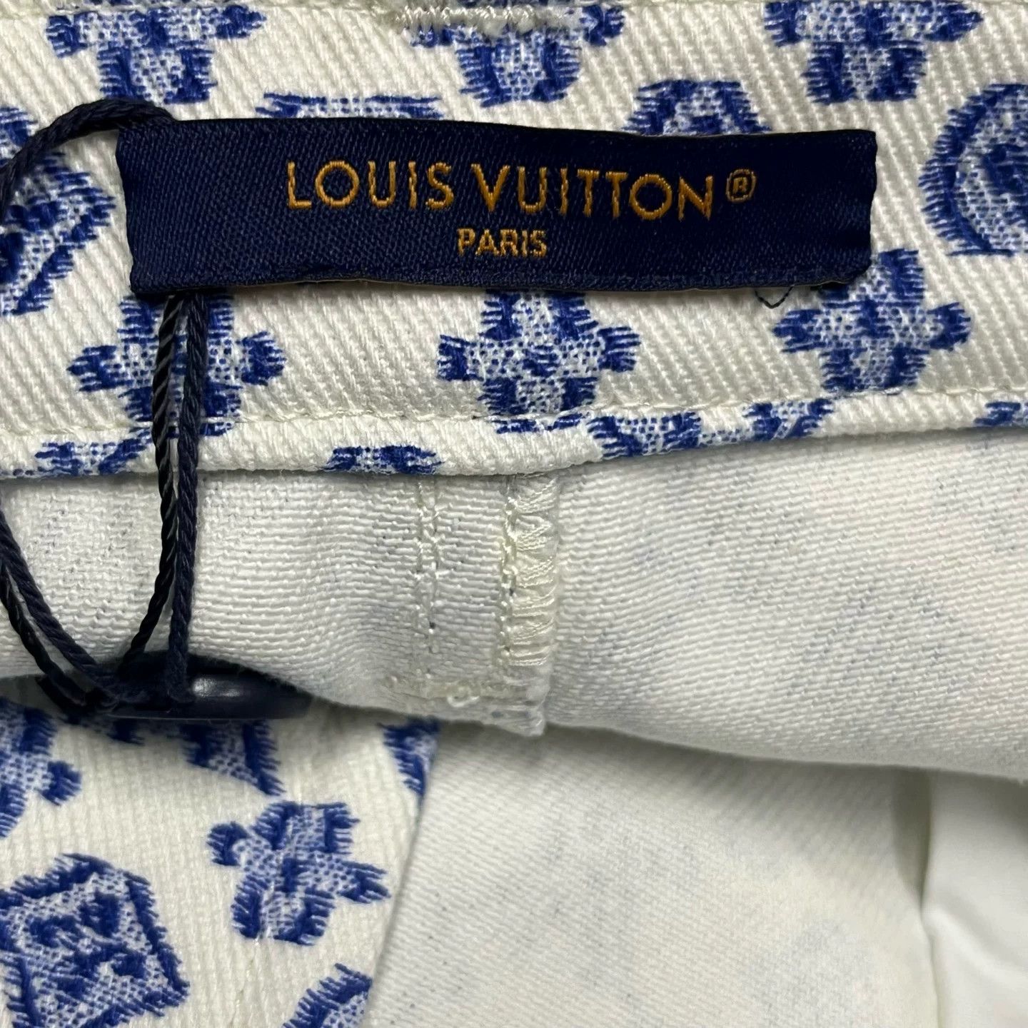 Louis Vuitton Louis Vuitton Craggy Monogram Denim Jeans 36 Size US 36 / EU 52 - 6 Thumbnail