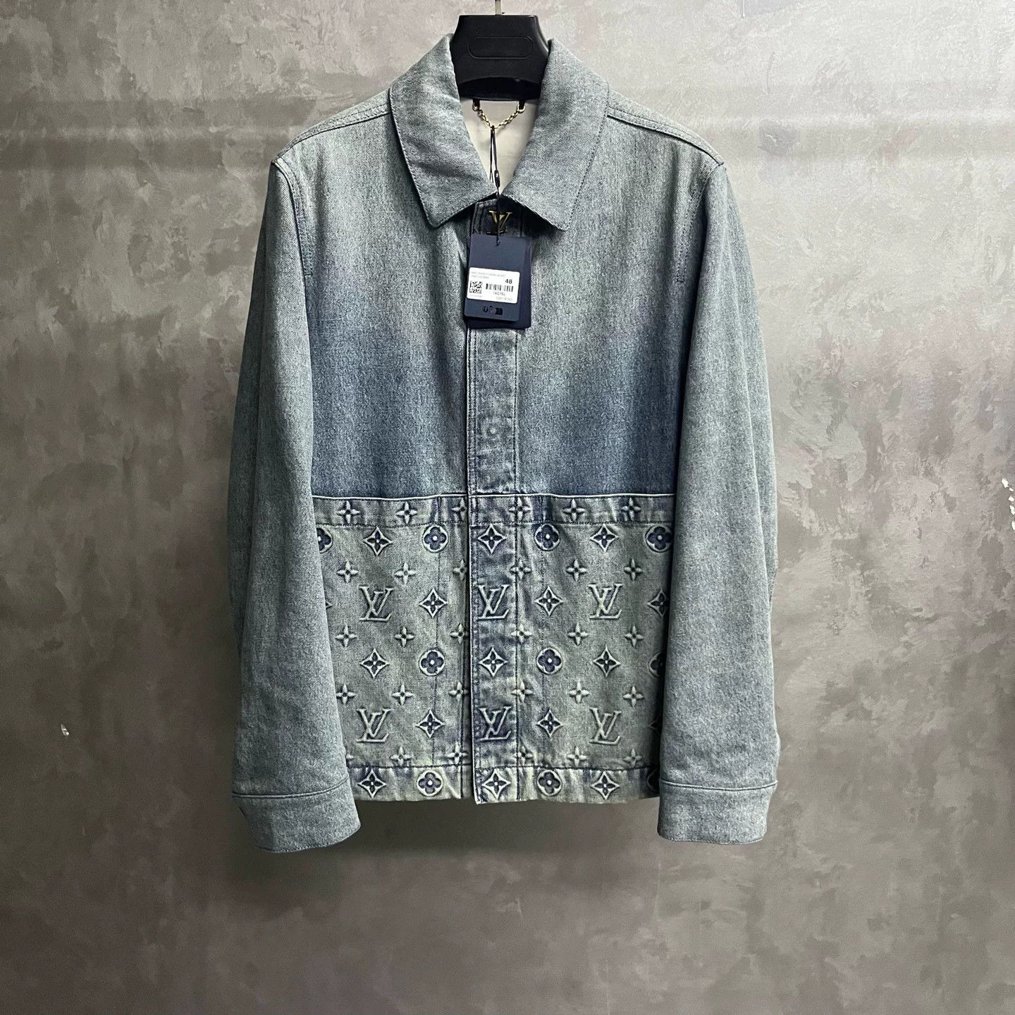 Louis Vuitton Louis Vuitton Craggy Monogram Denim Jacket 48 Size US M / EU 48-50 / 2 - 2 Thumbnail