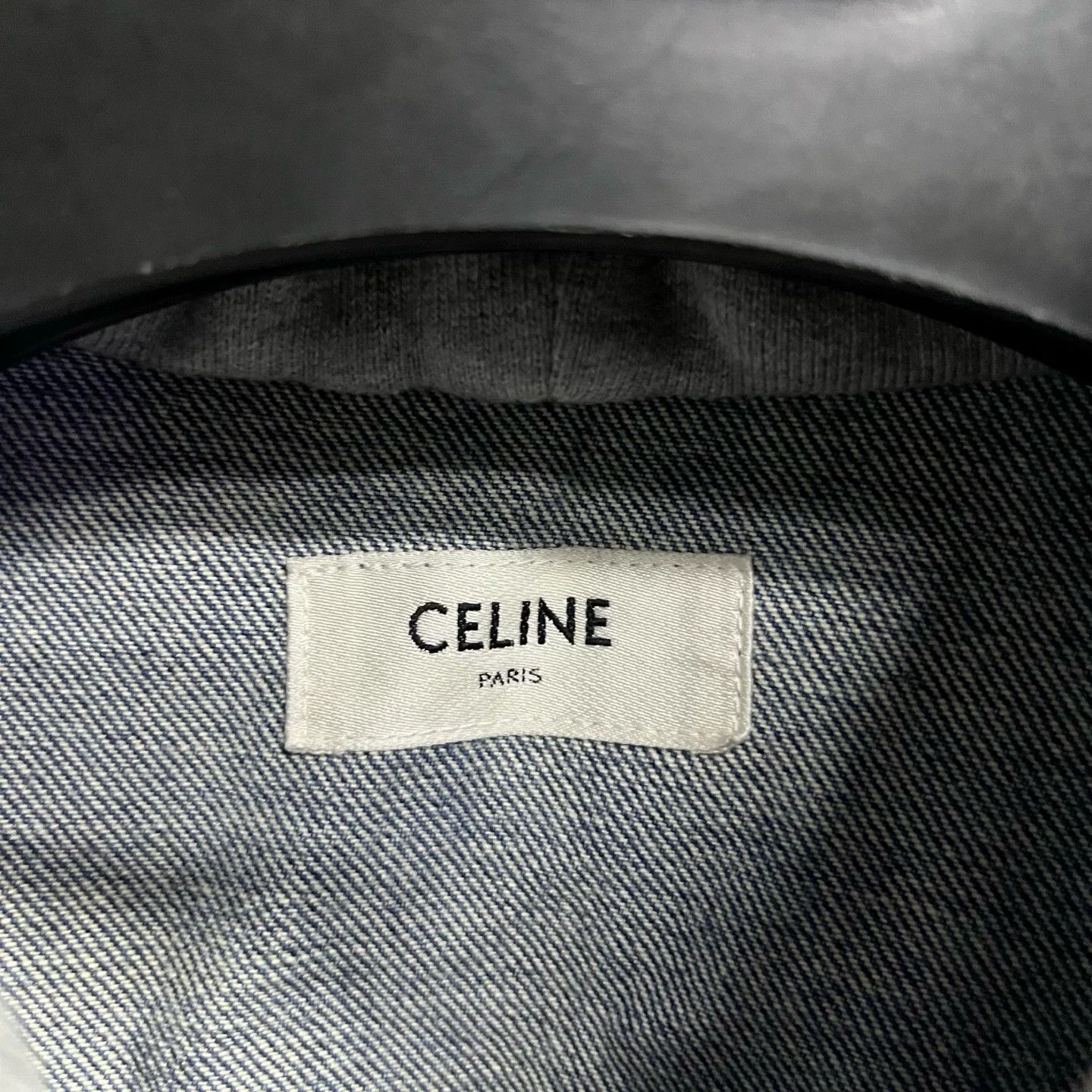 Celine CELINE Hooded Washed Denim Jacket Size S Size US S / EU 44-46 / 1 - 4 Thumbnail