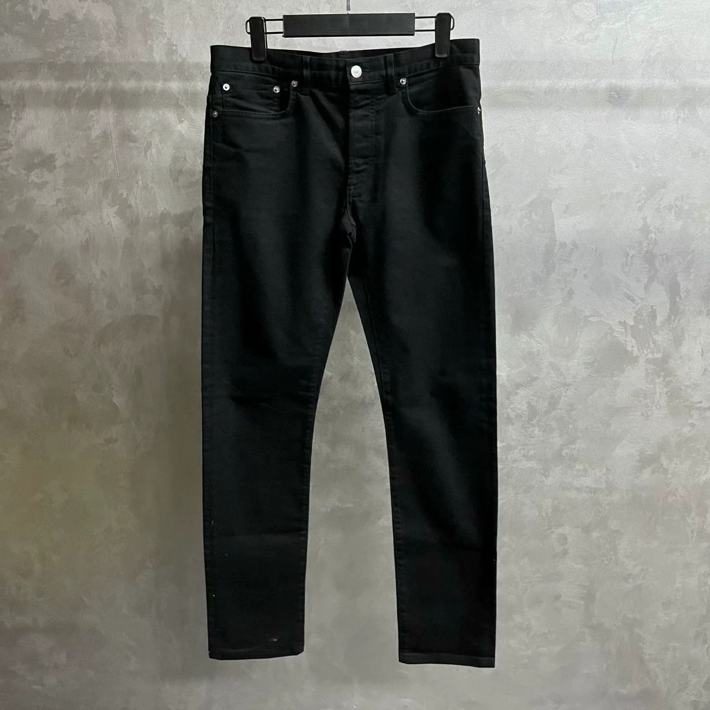 Dior Dior Black Denim Jeans 29 Size US 29 - 2 Thumbnail