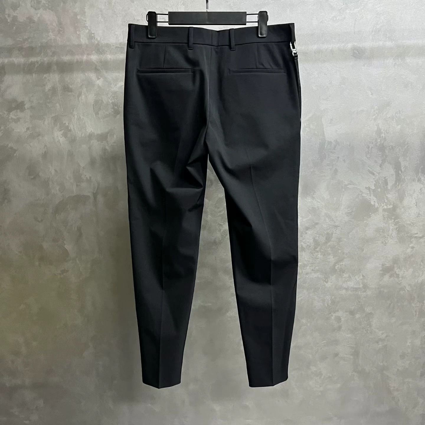 Prada Prada Logo Patch Cashmere Wool Trousers 46 Size US 30 / EU 46 - 6 Thumbnail