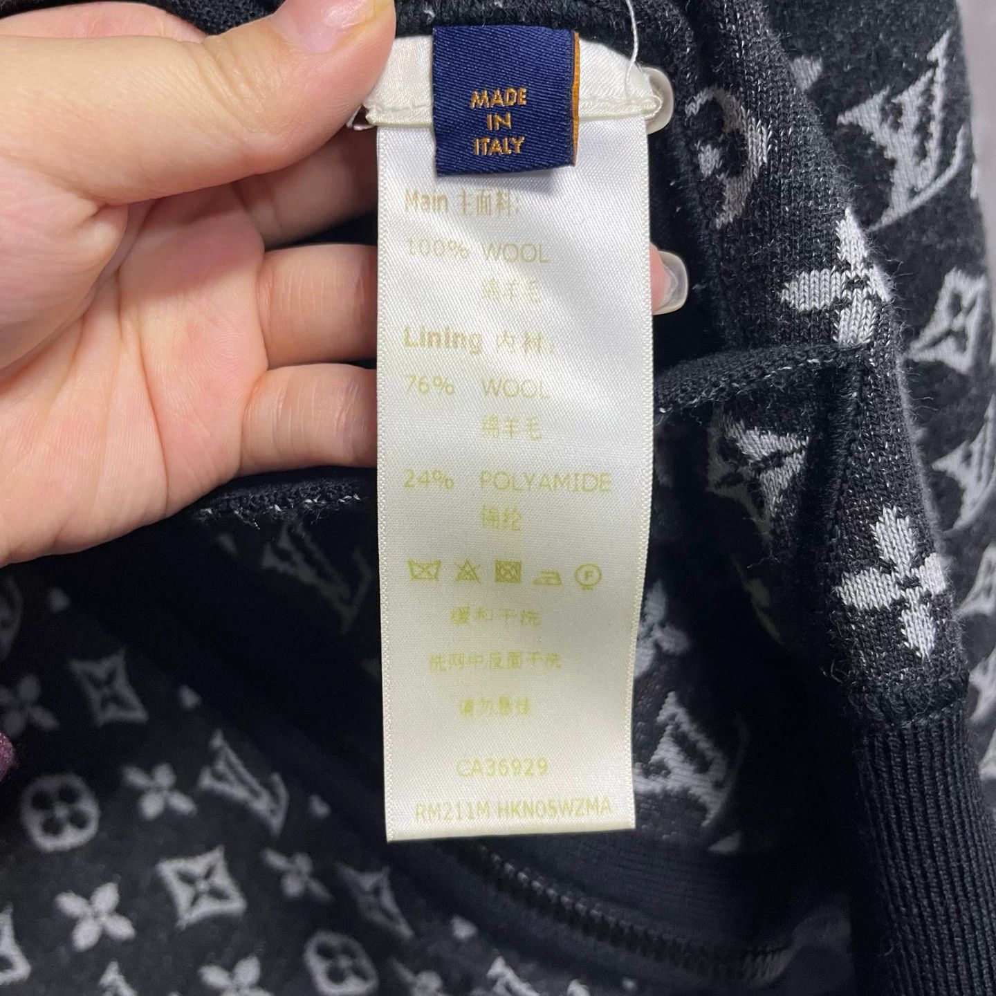 Louis Vuitton Louis Vuitton Monogram Reversible Wool Jacket Size L Size US L / EU 52-54 / 3 - 4 Thumbnail