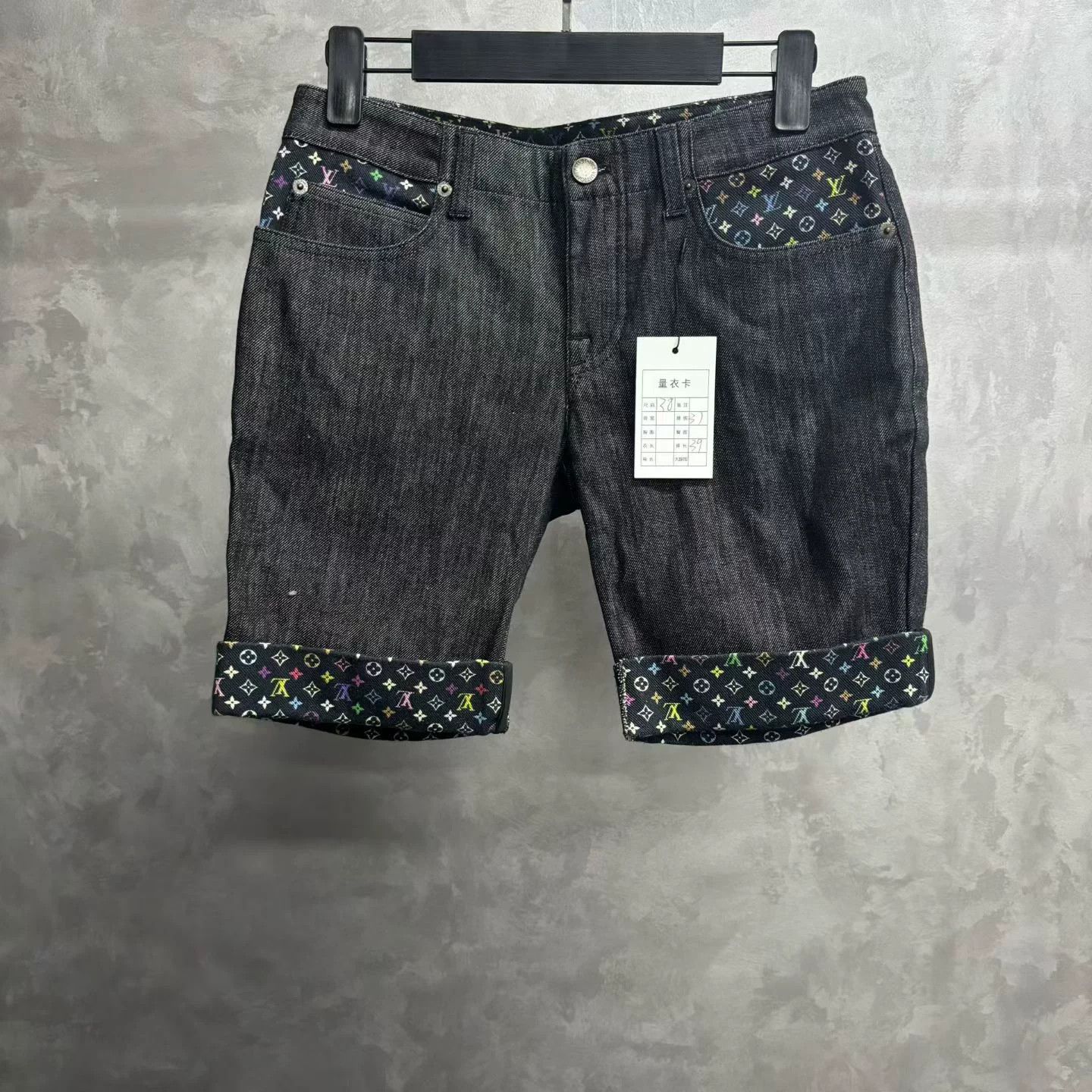 Louis Vuitton Louis Vuitton Monogram Multicolore Denim Shorts 38 Size 27" / US 4 / IT 40 - 2 Thumbnail